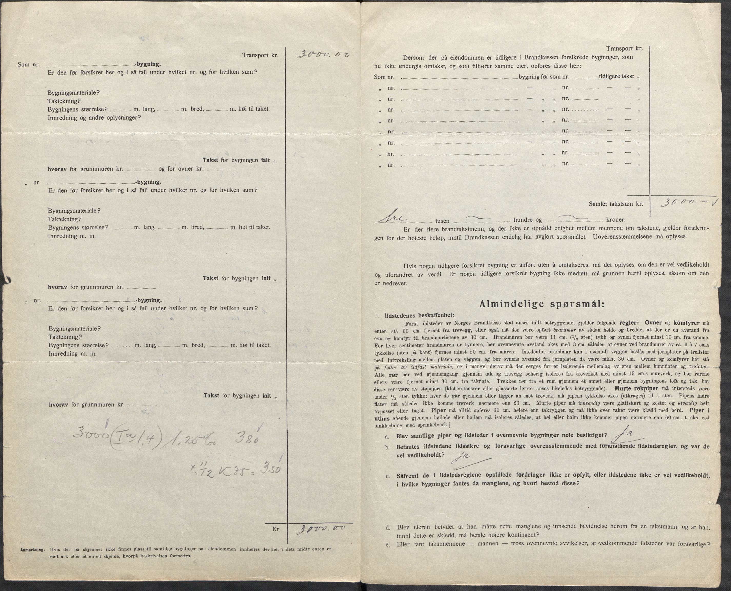 Norges Brannkasse, AV/RA-S-1549/E/Eu/L0019: Branntakster for Vardø by, 1889-1955, p. 8