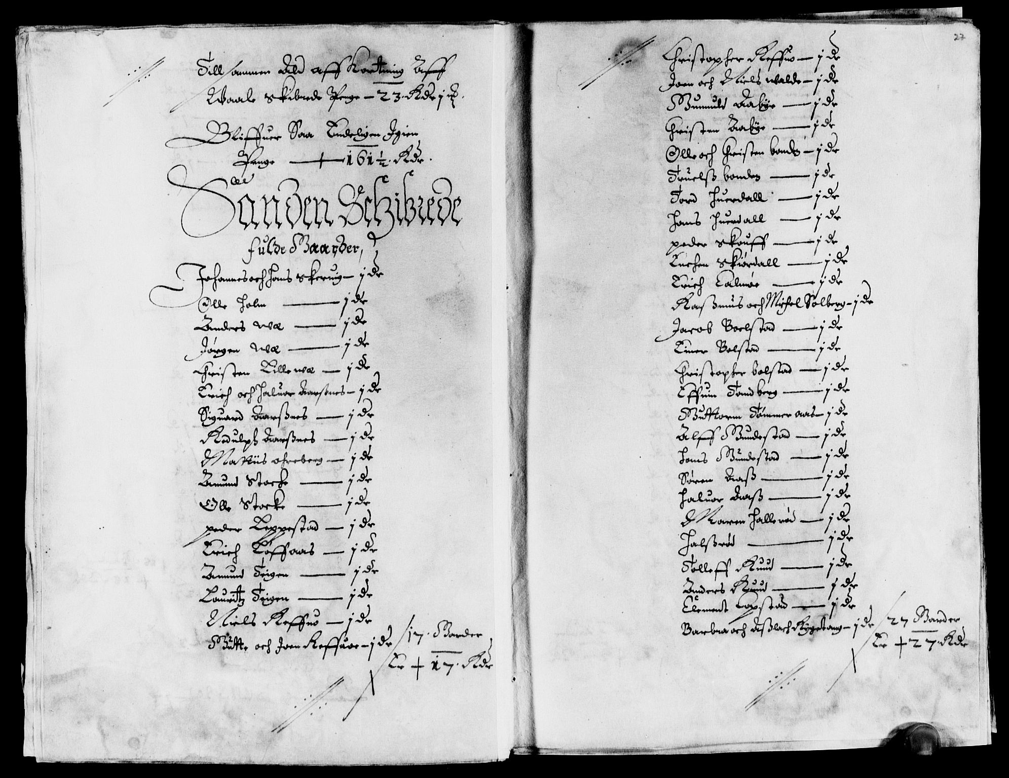 Rentekammeret inntil 1814, Reviderte regnskaper, Lensregnskaper, AV/RA-EA-5023/R/Rb/Rbo/L0027: Tønsberg len, 1645-1647