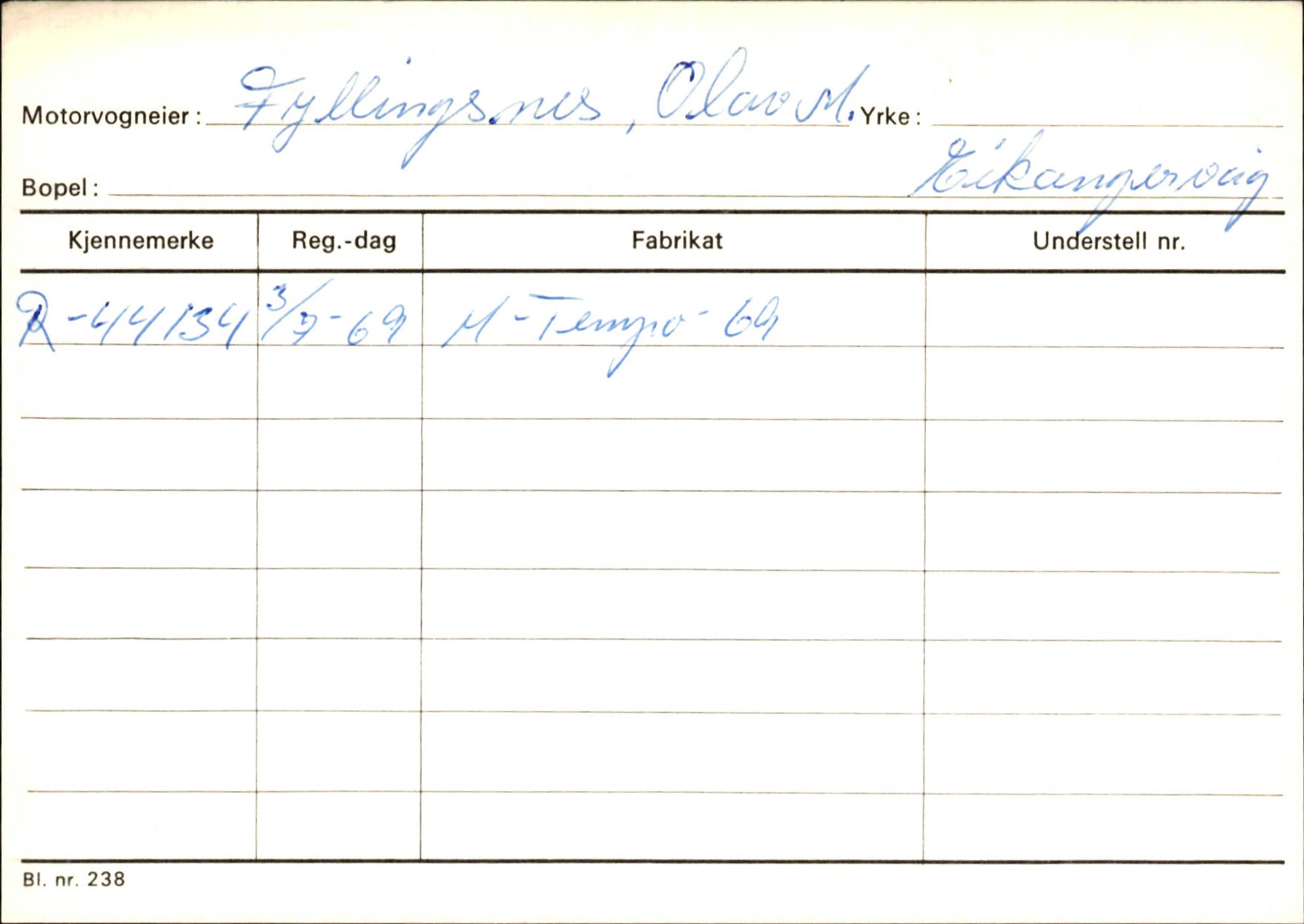 Statens vegvesen, Hordaland vegkontor, AV/SAB-A-5201/2/Ha/L0015: R-eierkort F-G, 1920-1971, p. 120