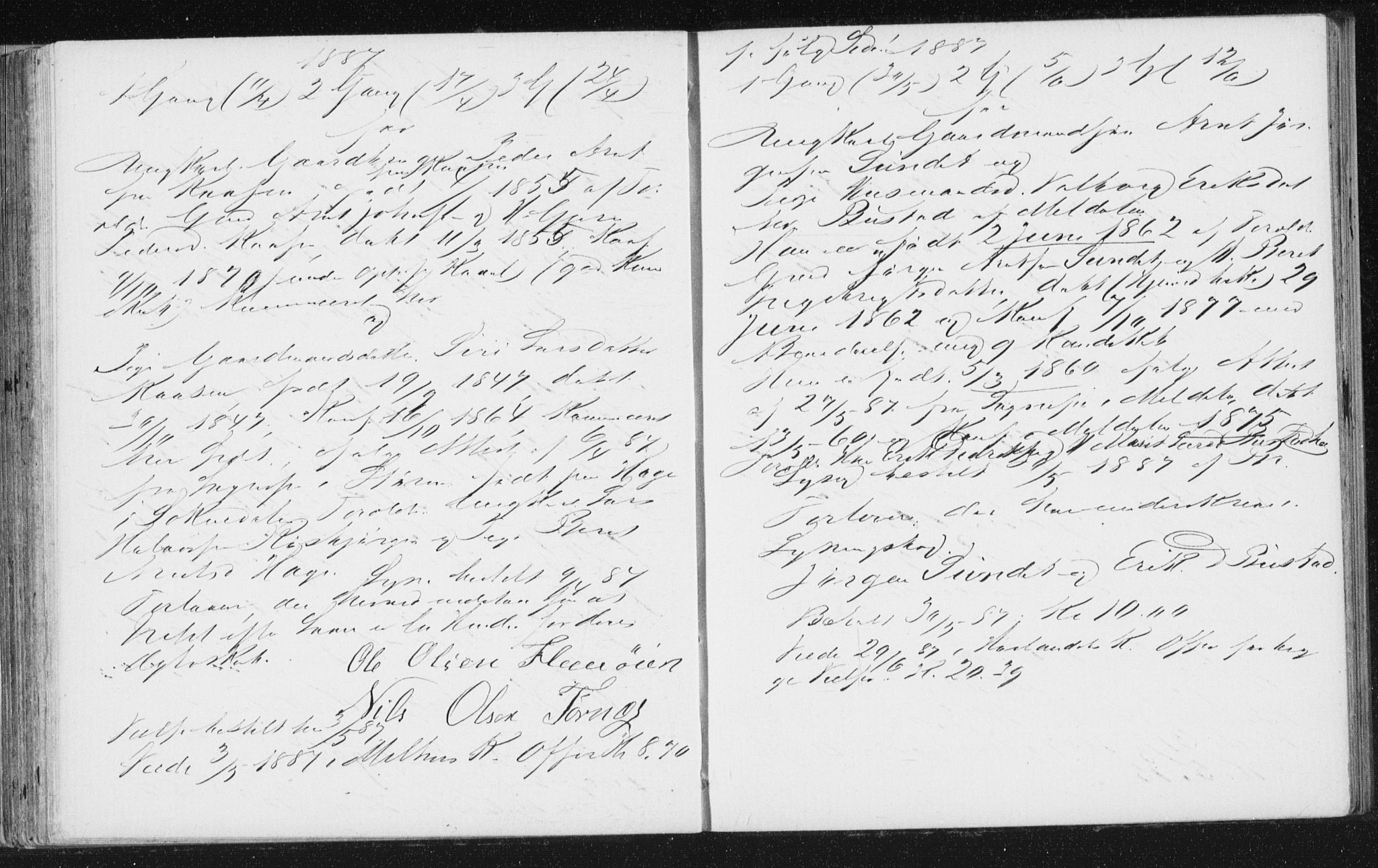Melhus sokneprestkontor, SAT/A-1141/1/I/I1/I1f/L0010: Banns register no. 691.I.1F10, 1867-1894