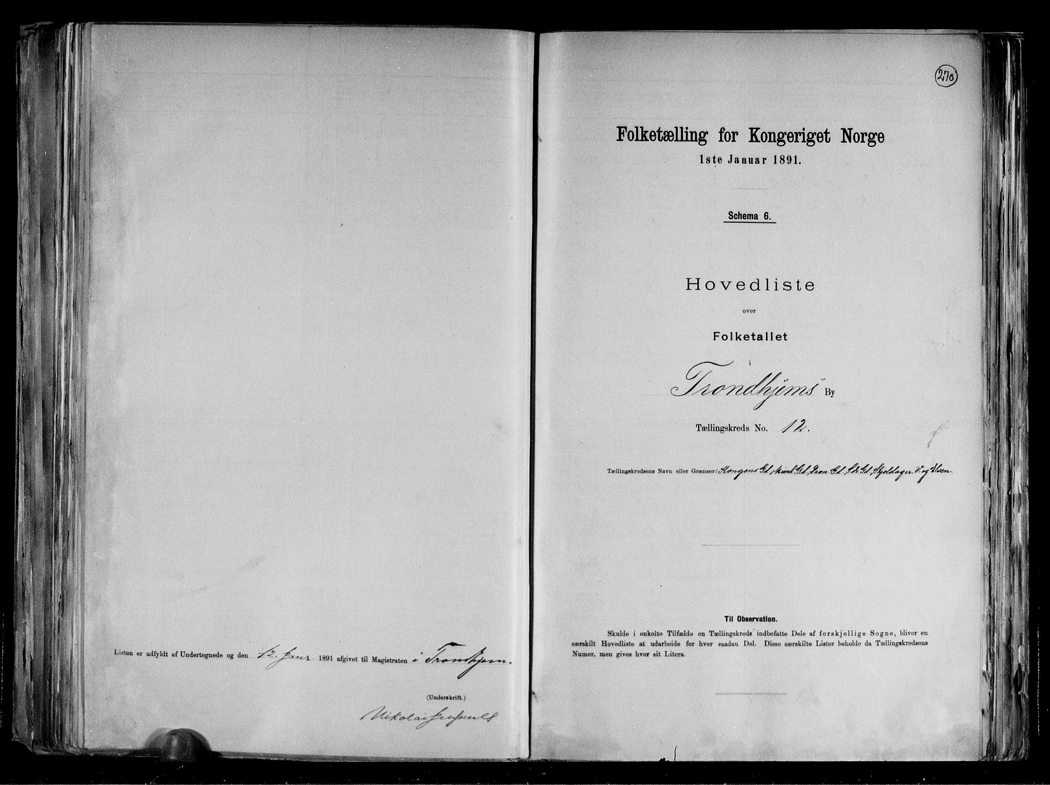 RA, 1891 census for 1601 Trondheim, 1891, p. 31