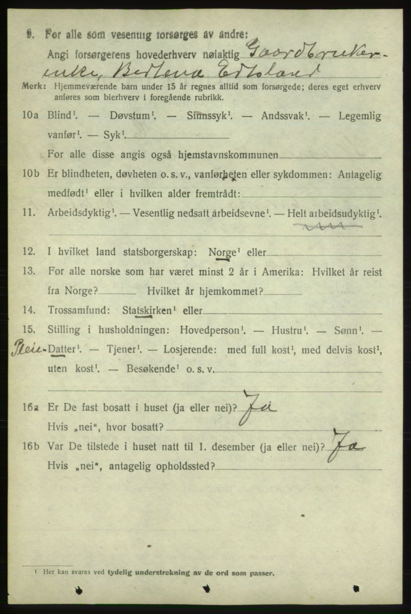 SAB, 1920 census for Skånevik, 1920, p. 7752