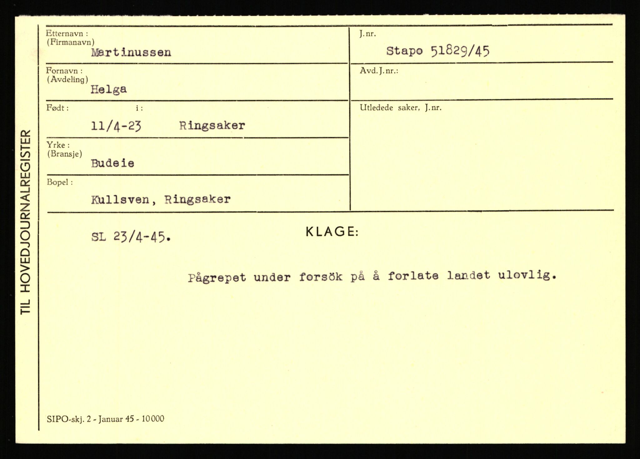 Statspolitiet - Hovedkontoret / Osloavdelingen, AV/RA-S-1329/C/Ca/L0010: Lind - Moksnes, 1943-1945, p. 2838