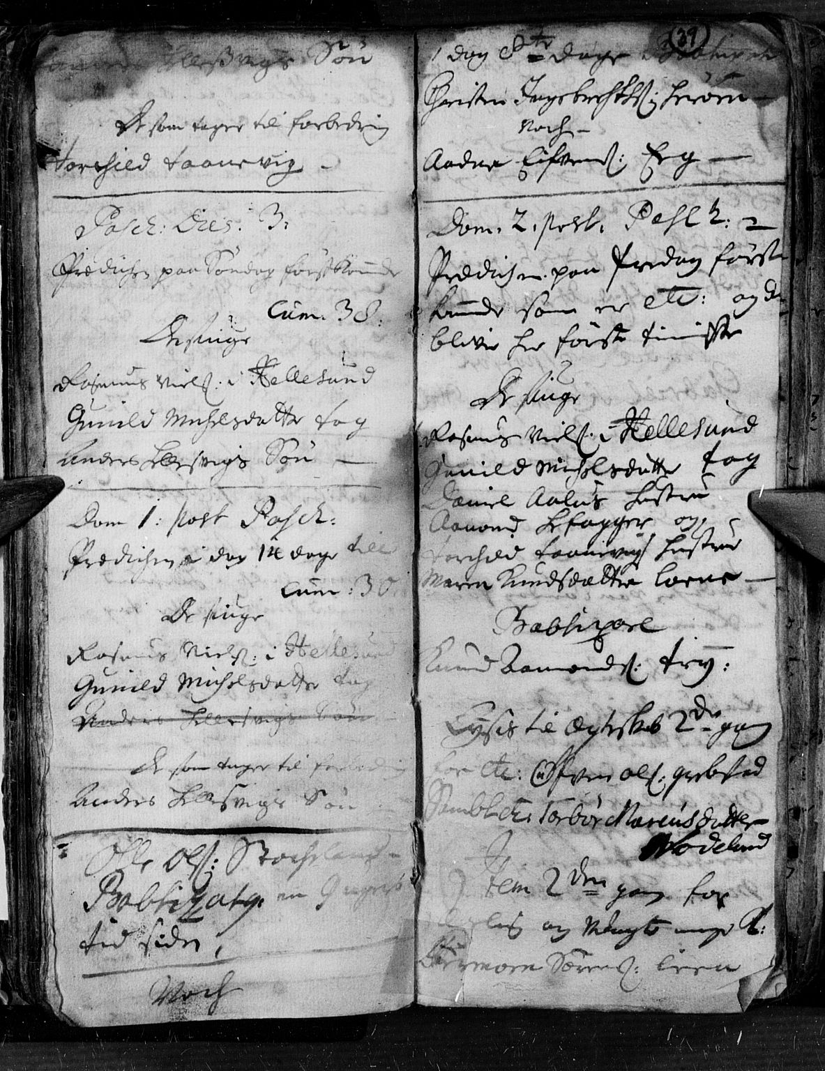 Søgne sokneprestkontor, AV/SAK-1111-0037/F/Fa/Fab/L0001: Parish register (official) no. A 1, 1716-1740, p. 39