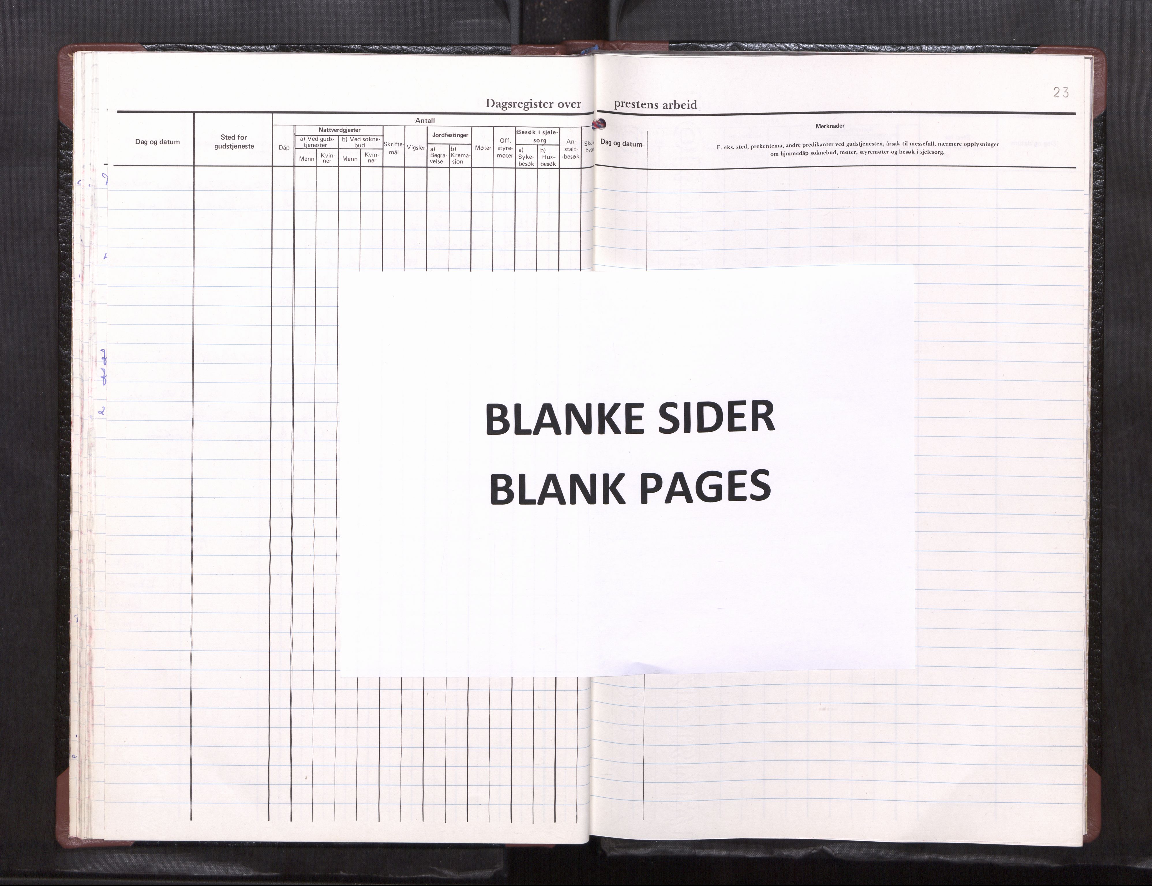 Ministerialprotokoller, klokkerbøker og fødselsregistre - Sør-Trøndelag, AV/SAT-A-1456/687/L1011: Diary records no. 687---, 1981-1983, p. 23