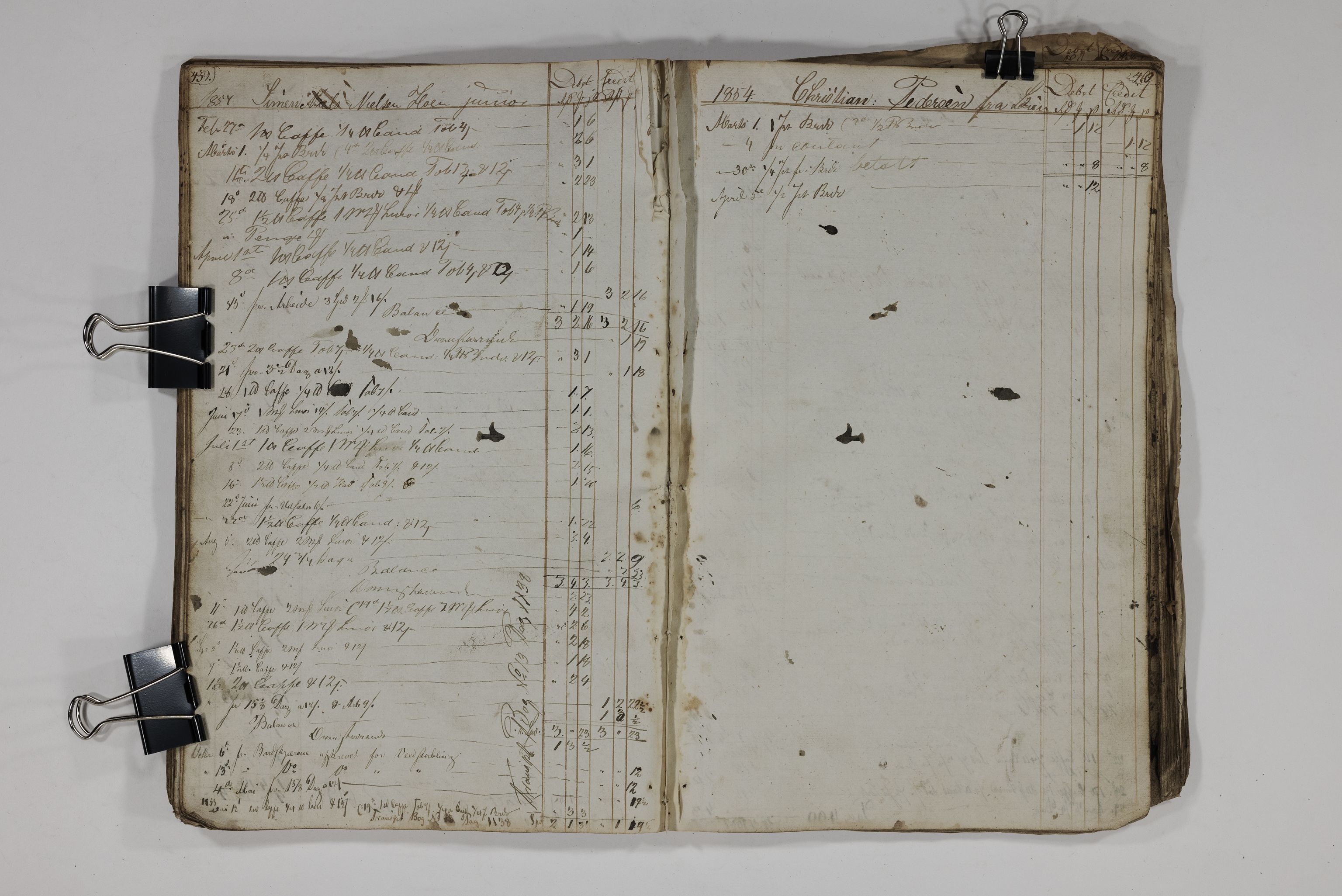 Blehr/ Kjellestad, TEMU/TGM-A-1212/R/Rl/L0012: Klad, 1853-1854, p. 44