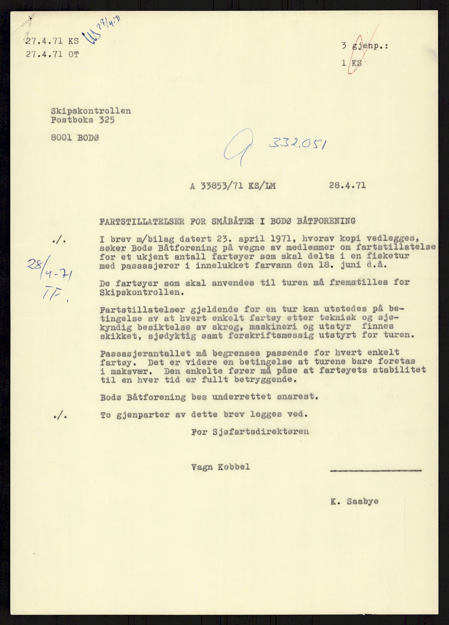 Sjøfartsdirektoratet med forløpere, generelt arkiv, AV/RA-S-1407/D/Du/Duc/L0641/0004: Skipskontrollen - Forskrifter    / Utleiebåter (2 mapper), 1977-1989, p. 159