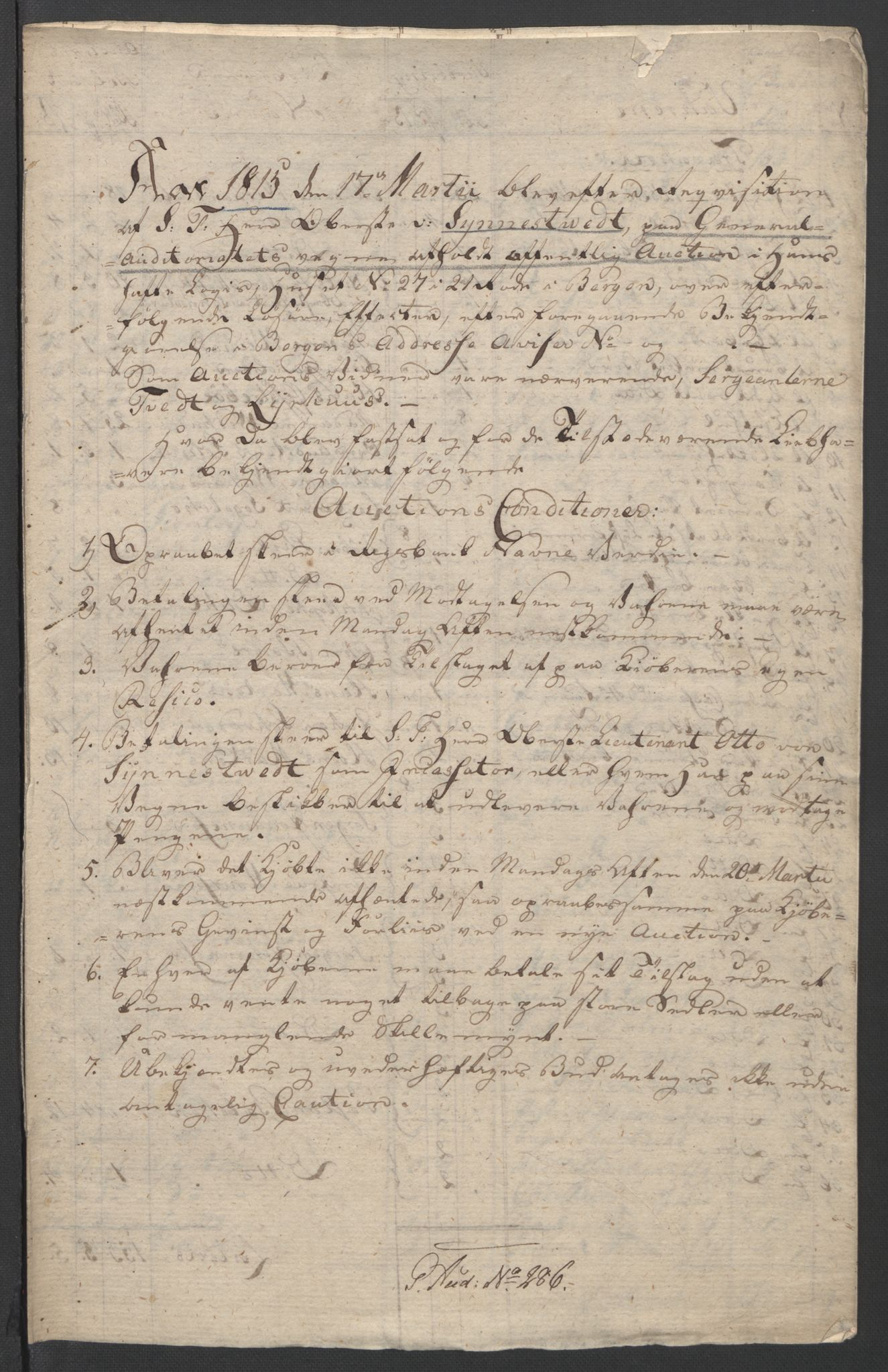 Forsvaret, Generalauditøren, RA/RAFA-1772/F/Fj/Fja/L0034: --, 1753-1817, p. 598