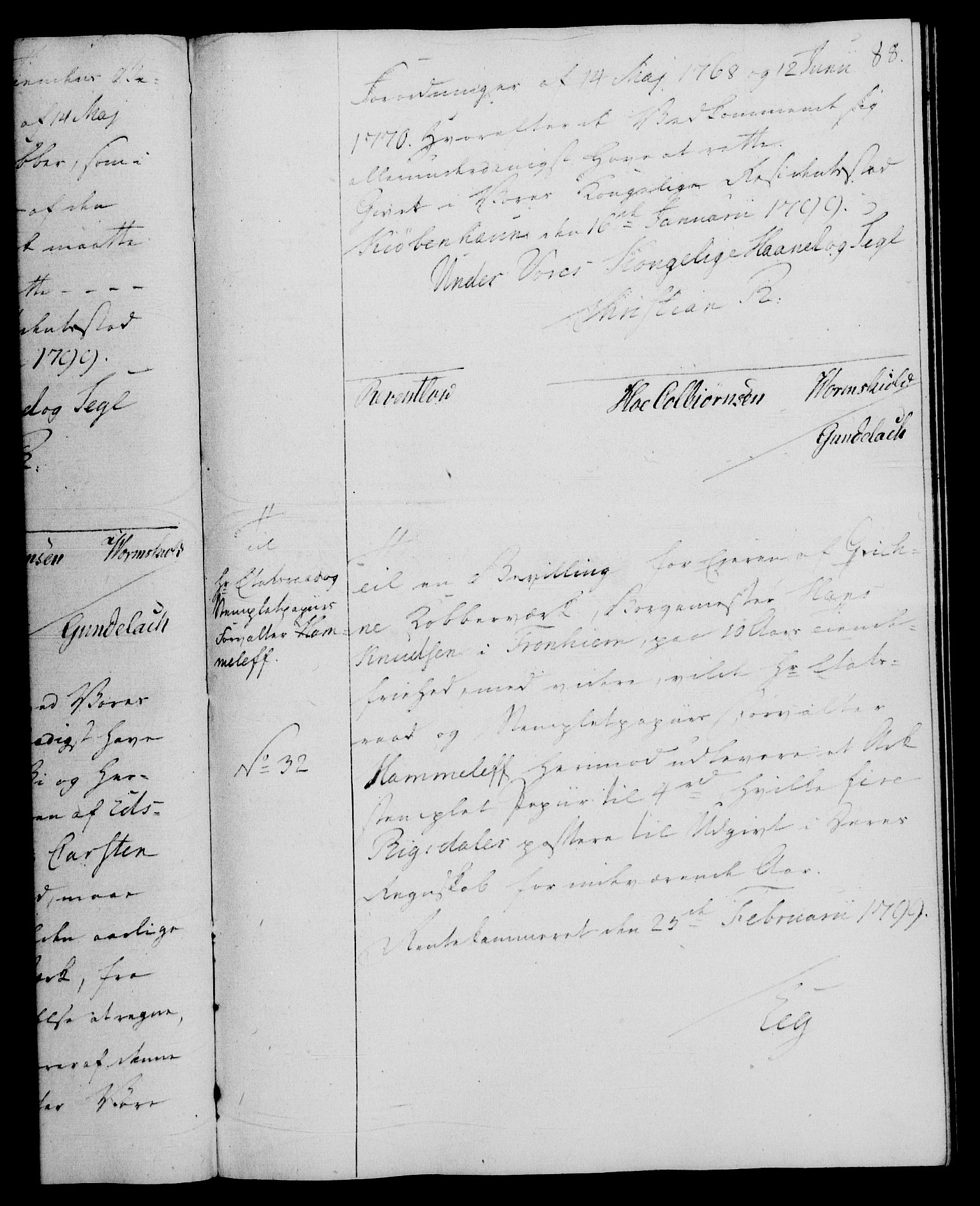 Rentekammeret, Renteskriverkontorene, AV/RA-EA-3115/M/Mg/Mga/L0001: Ekspedisjonsprotokoll med register (merket RK 54.18), 1791-1814, p. 88