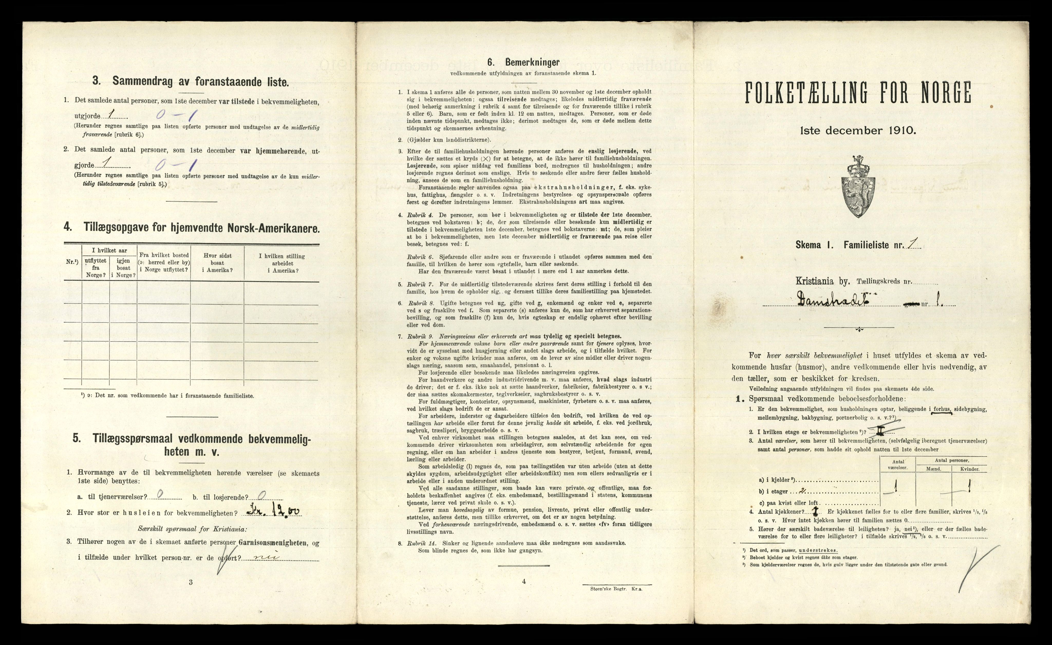 RA, 1910 census for Kristiania, 1910, p. 15089