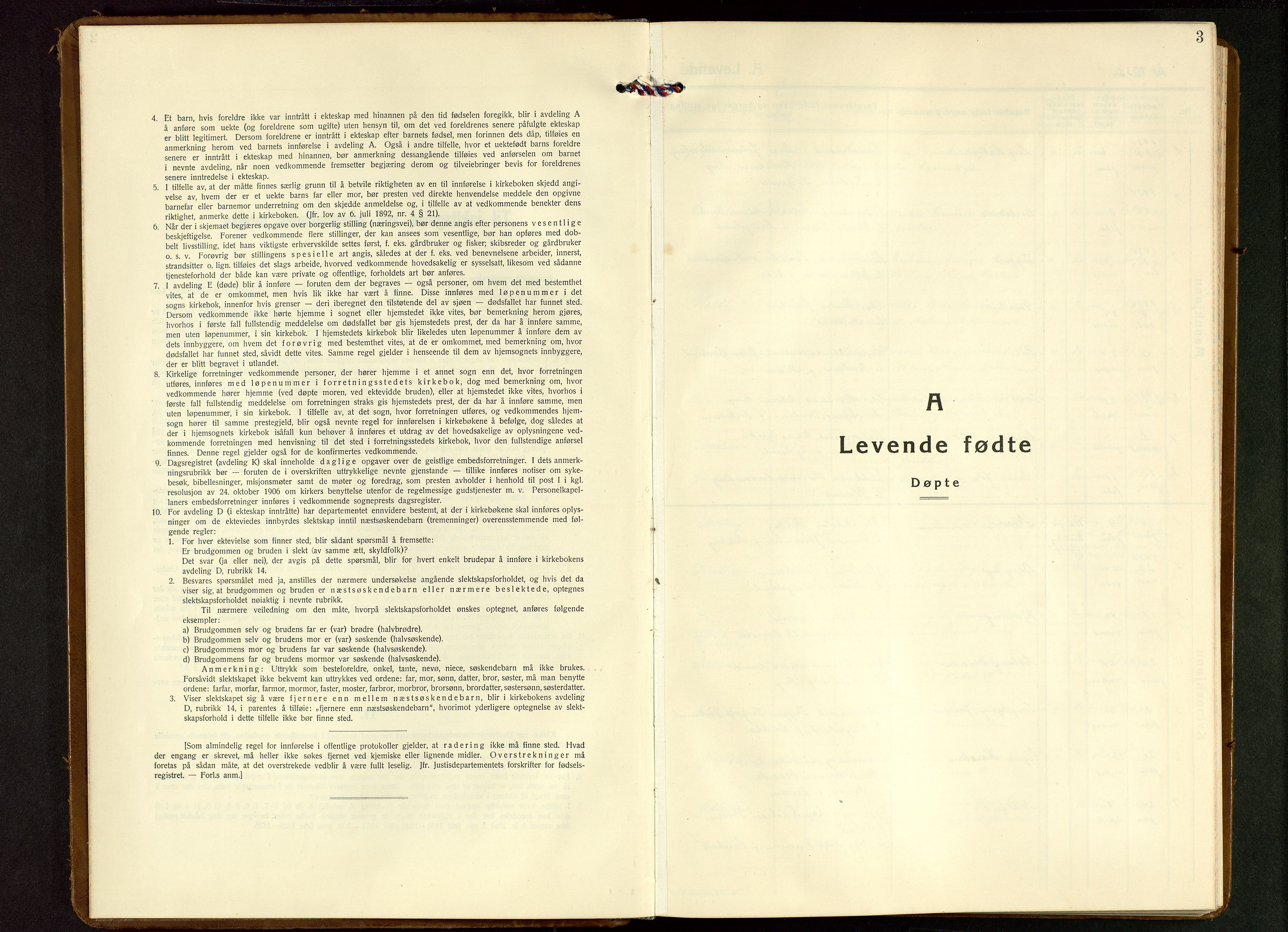 Strand sokneprestkontor, SAST/A-101828/H/Ha/Hab/L0006: Parish register (copy) no. B 6, 1933-1950, p. 3