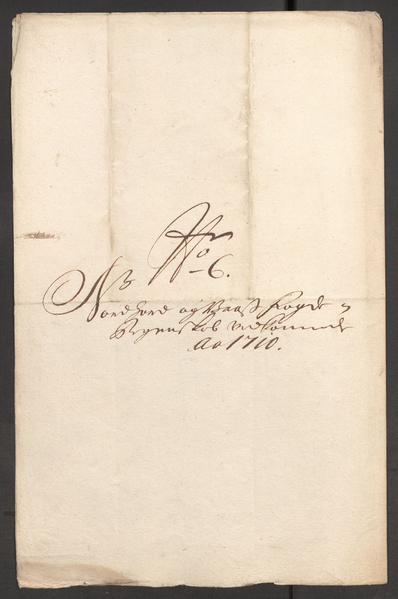 Rentekammeret inntil 1814, Reviderte regnskaper, Fogderegnskap, AV/RA-EA-4092/R51/L3191: Fogderegnskap Nordhordland og Voss, 1710, p. 171