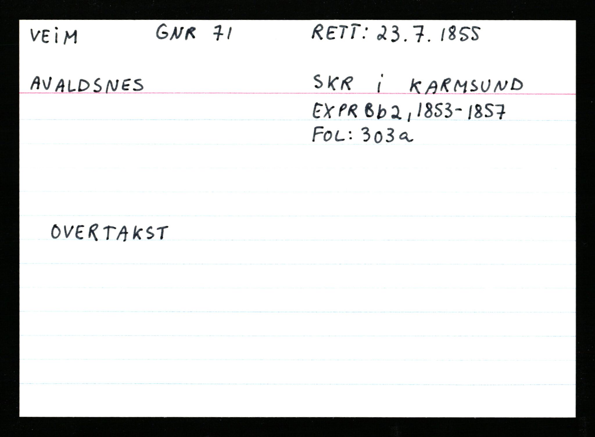 Statsarkivet i Stavanger, AV/SAST-A-101971/03/Y/Ym/L0065: Åstedskort sortert etter gårdsnavn: Vatland - Vervig, 1600-1950, p. 352