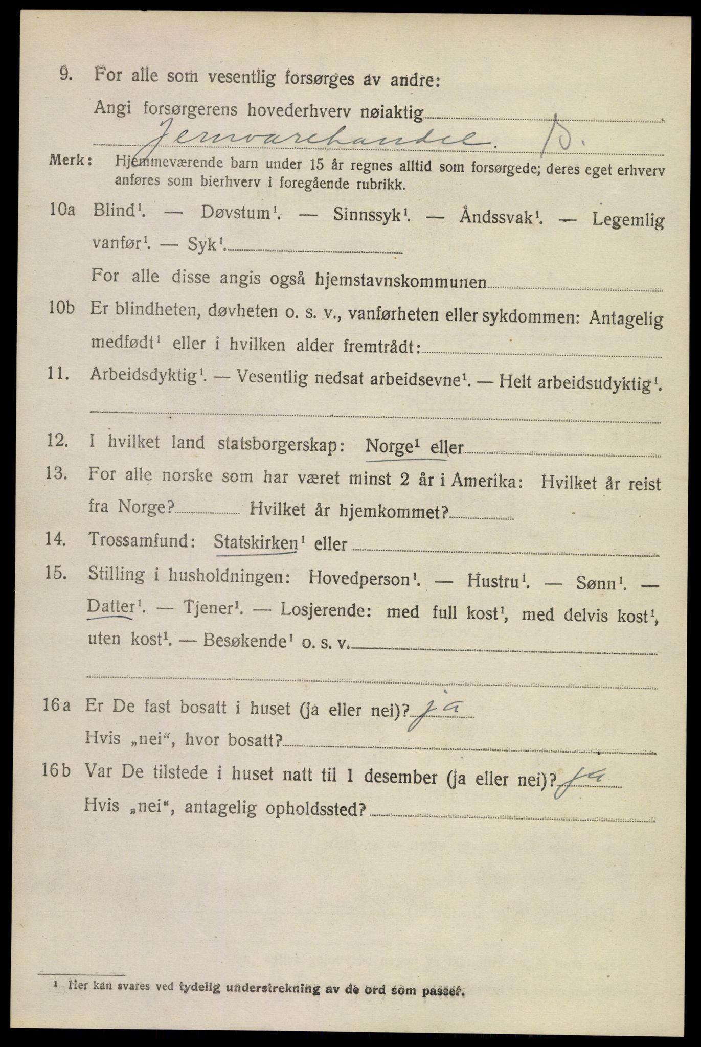 SAKO, 1920 census for Skoger, 1920, p. 7500