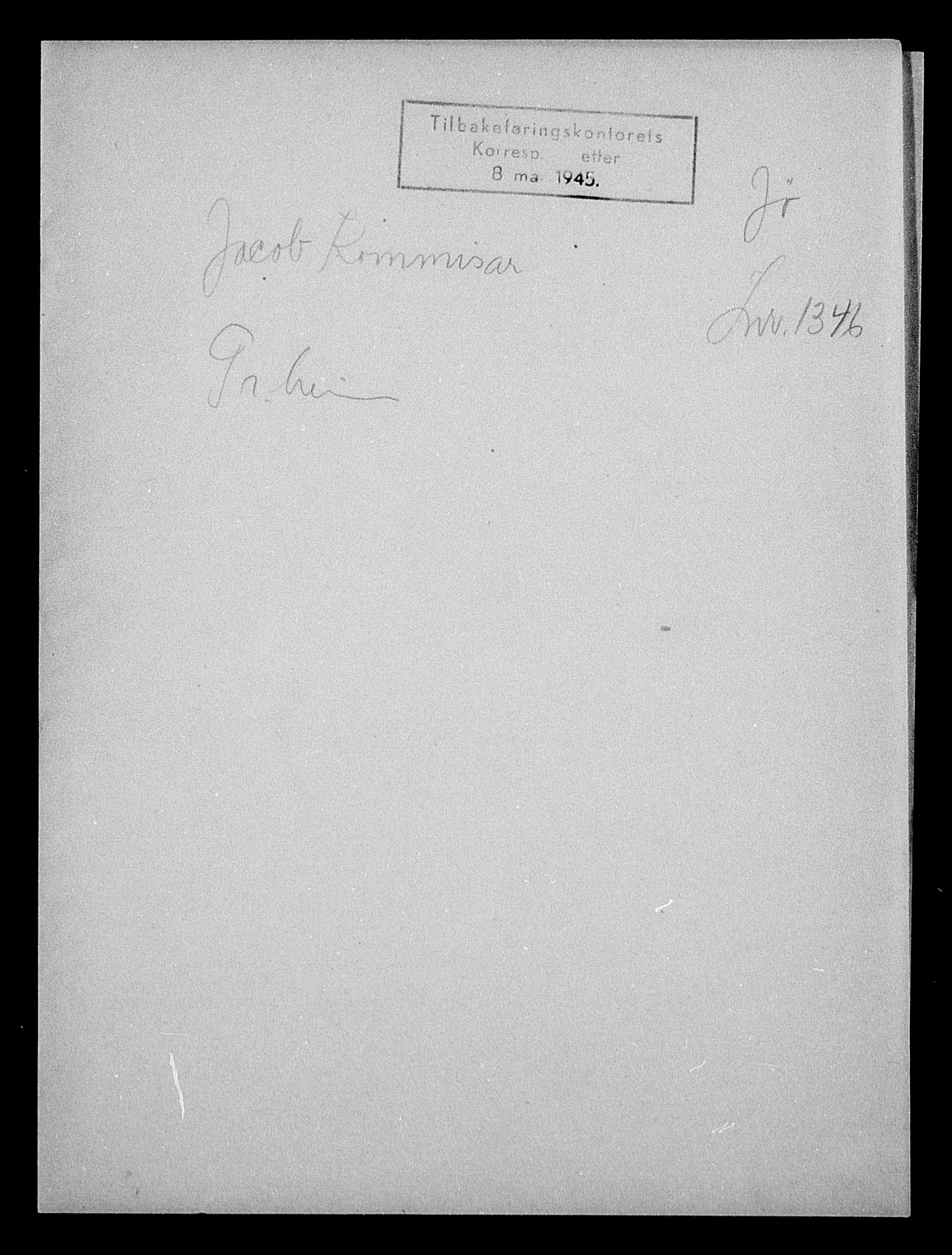 Justisdepartementet, Tilbakeføringskontoret for inndratte formuer, AV/RA-S-1564/H/Hc/Hca/L0902: --, 1945-1947, p. 383