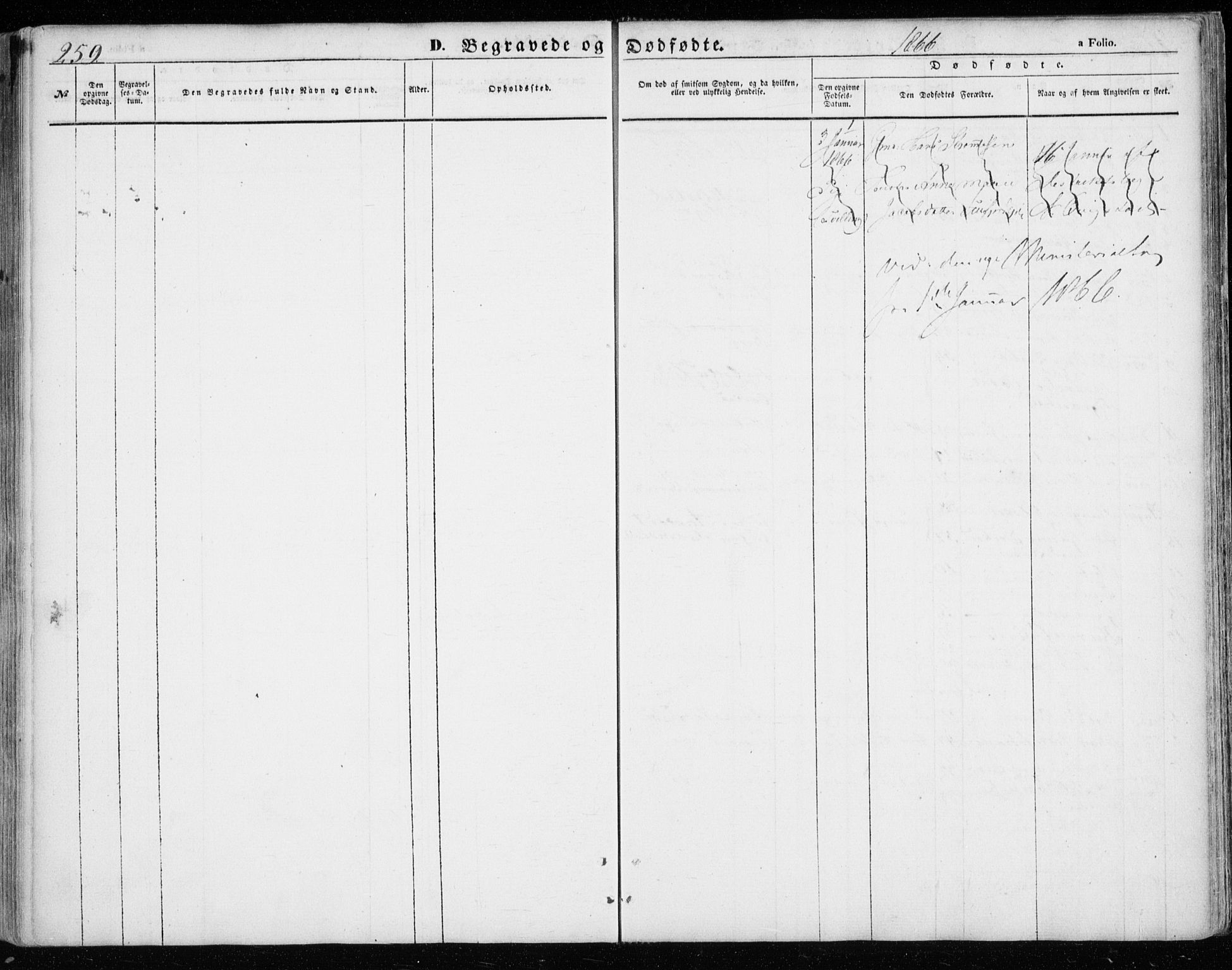 Lenvik sokneprestembete, SATØ/S-1310/H/Ha/Haa/L0007kirke: Parish register (official) no. 7, 1855-1865, p. 259