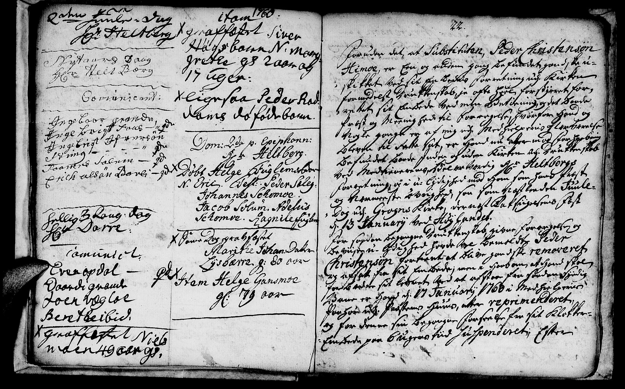 Ministerialprotokoller, klokkerbøker og fødselsregistre - Nord-Trøndelag, SAT/A-1458/764/L0543: Parish register (official) no. 764A03, 1758-1765, p. 22