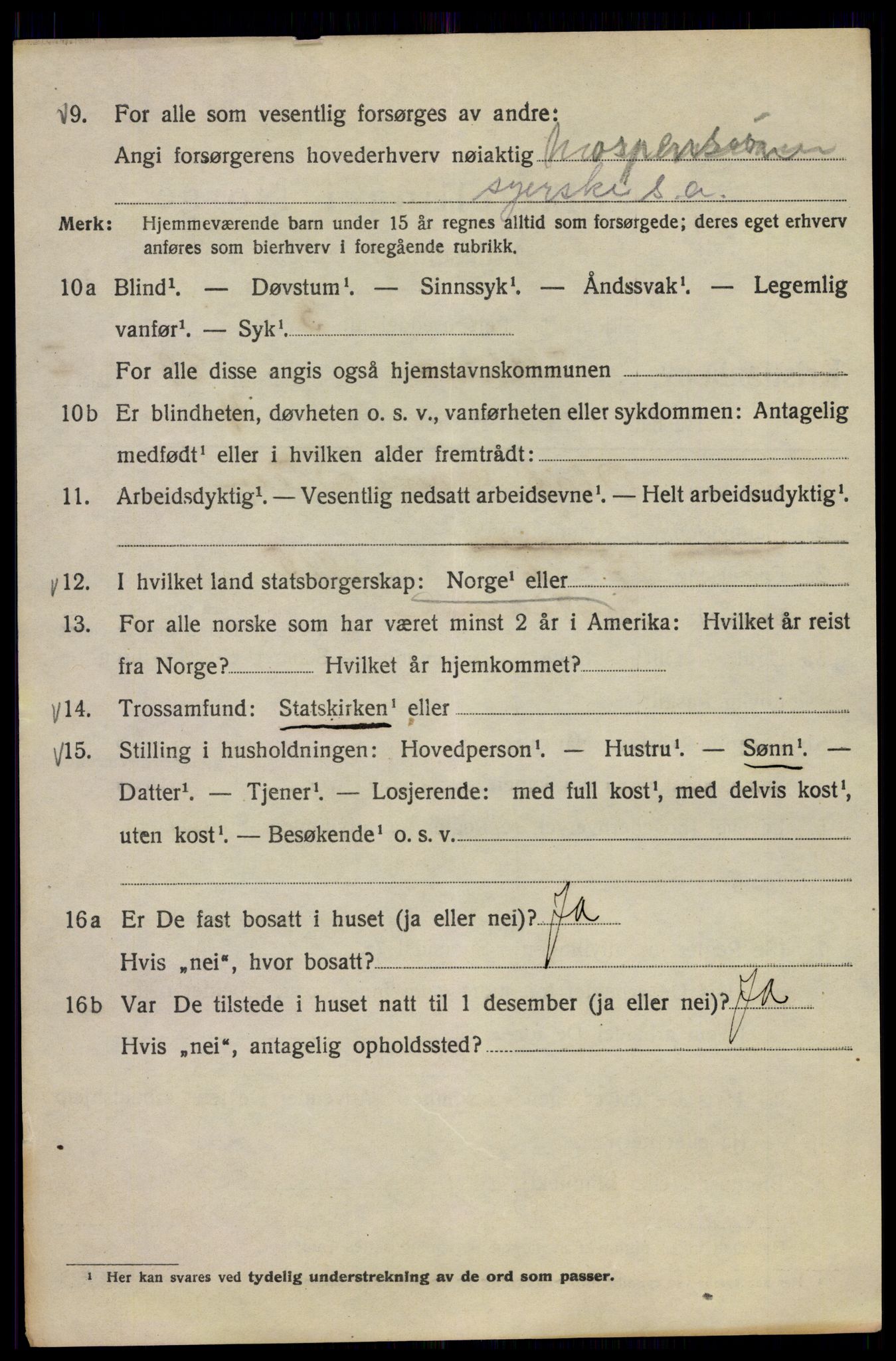 SAO, 1920 census for Kristiania, 1920, p. 565648