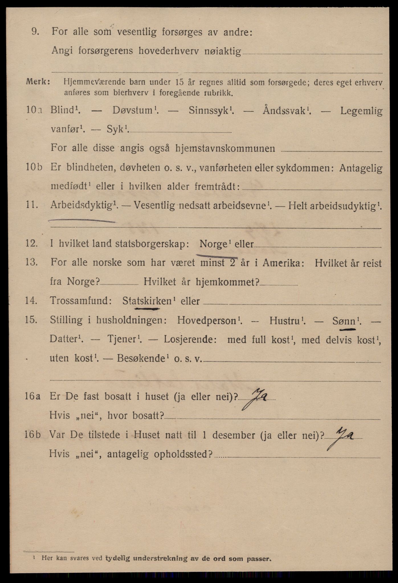 SAT, 1920 census for Ålesund, 1920, p. 36993