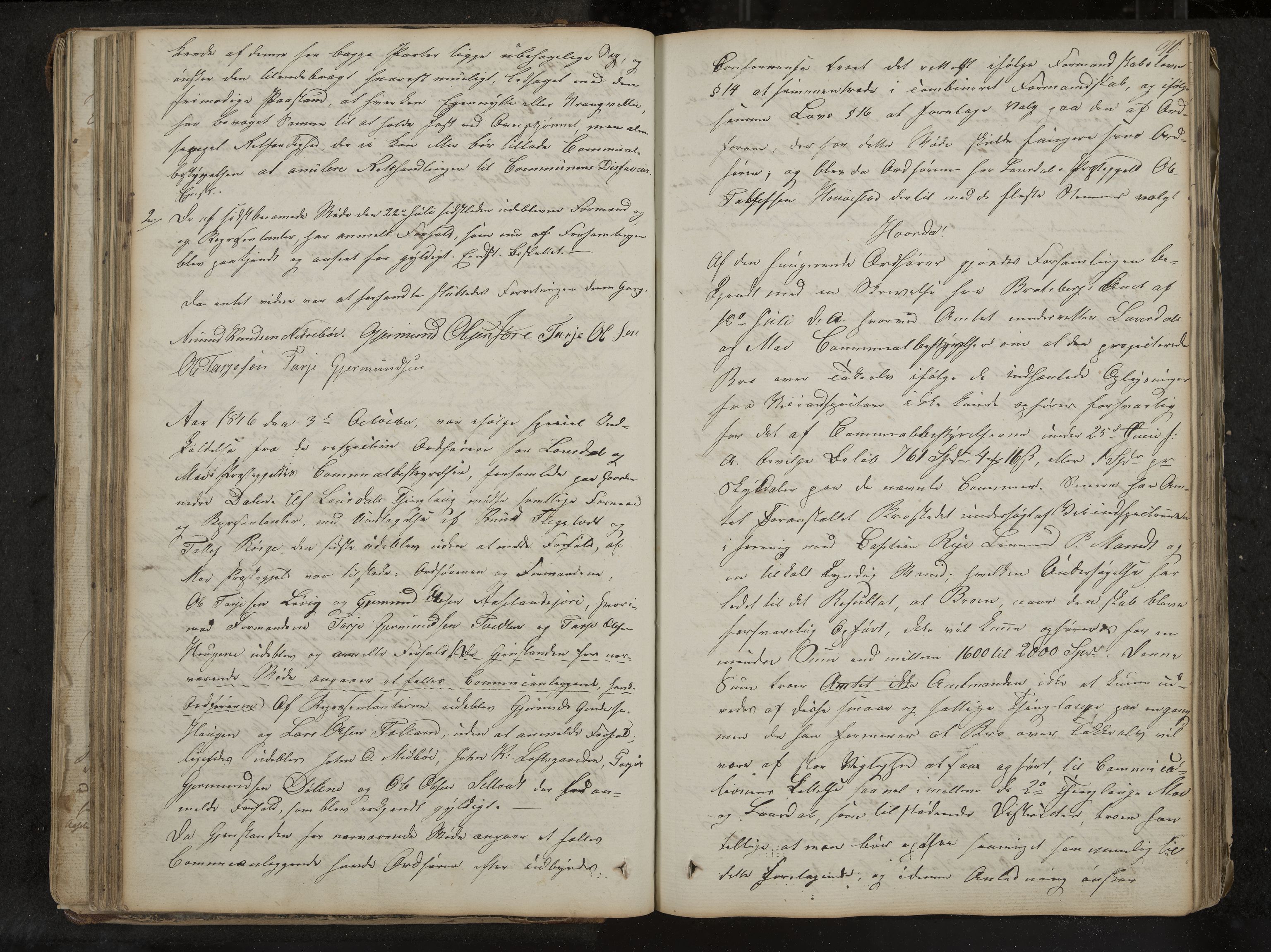 Mo formannskap og sentraladministrasjon, IKAK/0832021/A/L0001: Møtebok Mo og Skafså, 1837-1882, p. 91