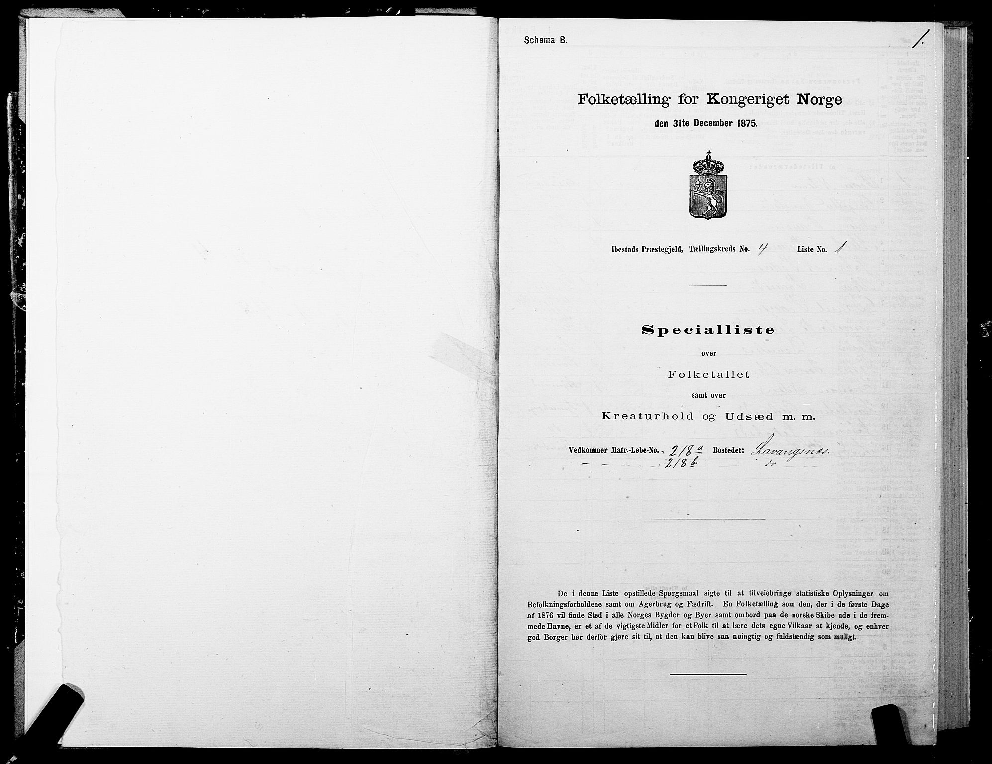 SATØ, 1875 census for 1917P Ibestad, 1875, p. 3001