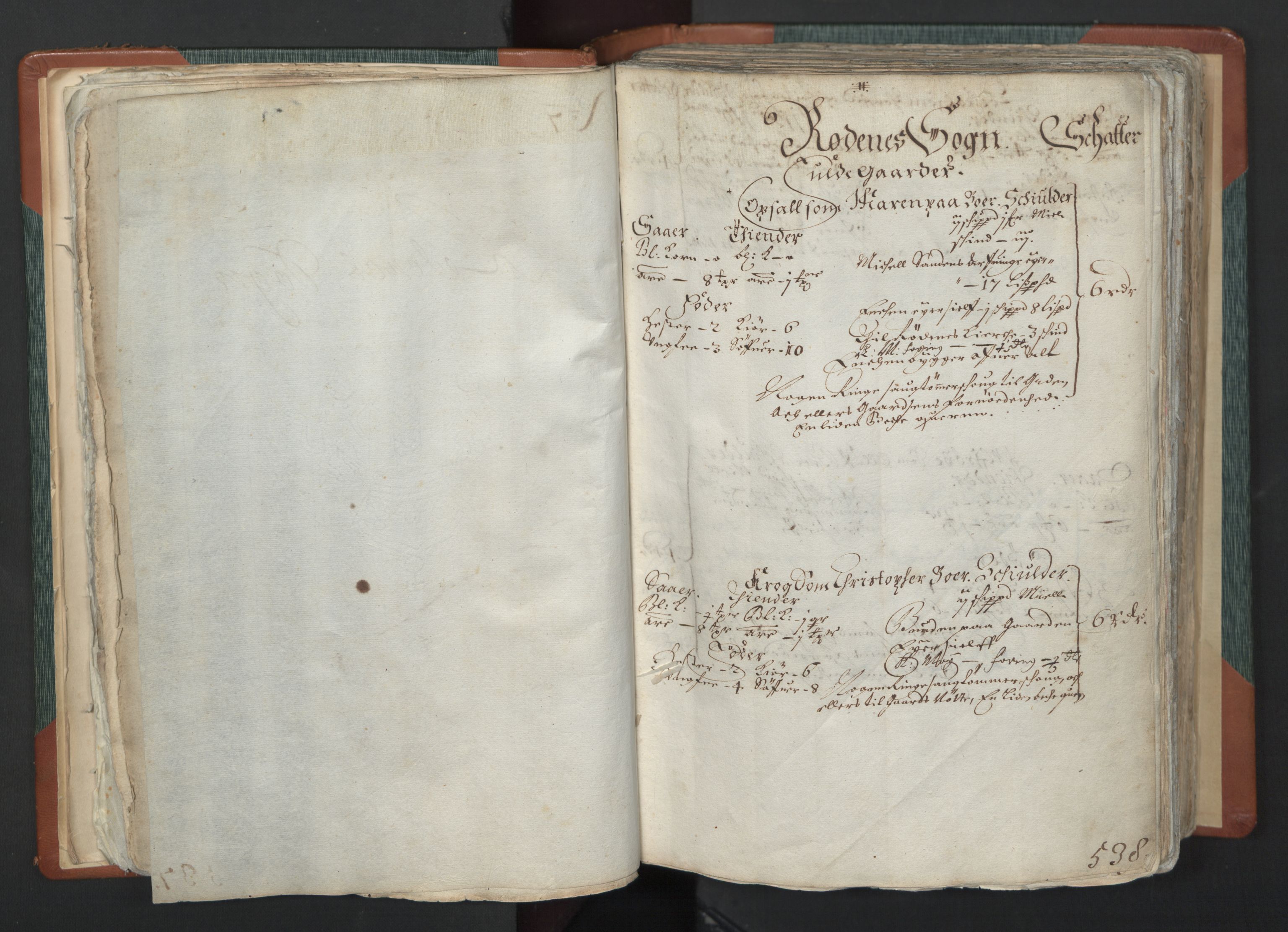 Rentekammeret inntil 1814, Realistisk ordnet avdeling, AV/RA-EA-4070/L/L0005: Kristiania lagdømme. Alminnelig jordebok med skatteligning for Marker og Follo len., 1661, p. 537b-538a