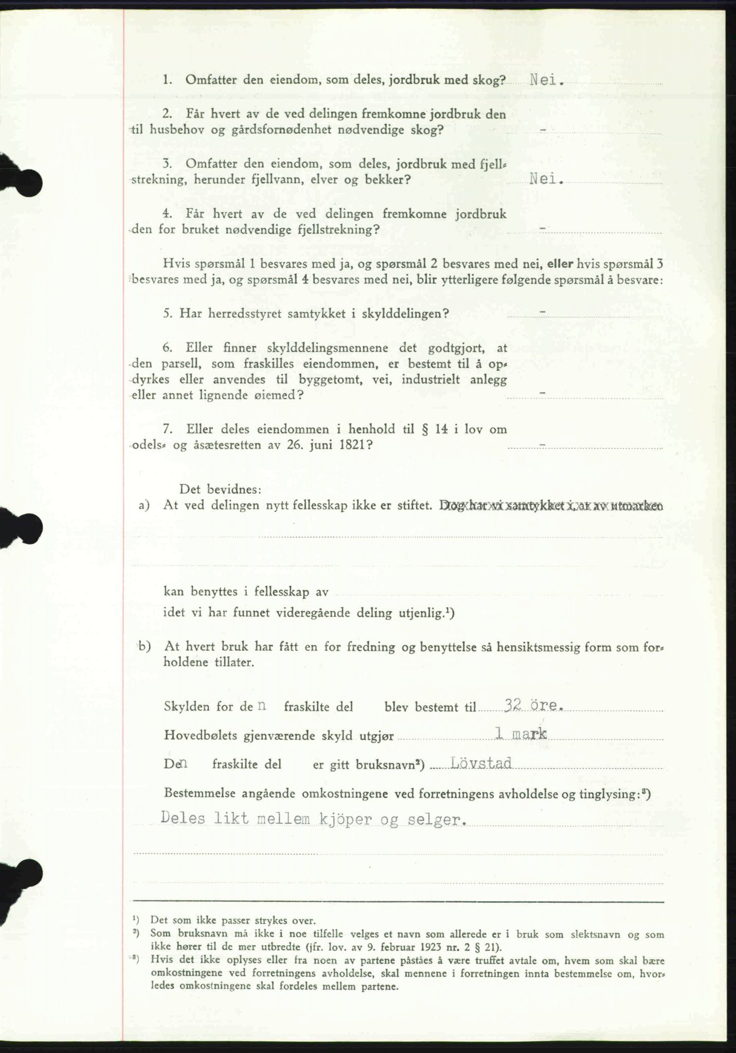 Toten tingrett, SAH/TING-006/H/Hb/Hbc/L0008: Mortgage book no. Hbc-08, 1941-1941, Diary no: : 1726/1941