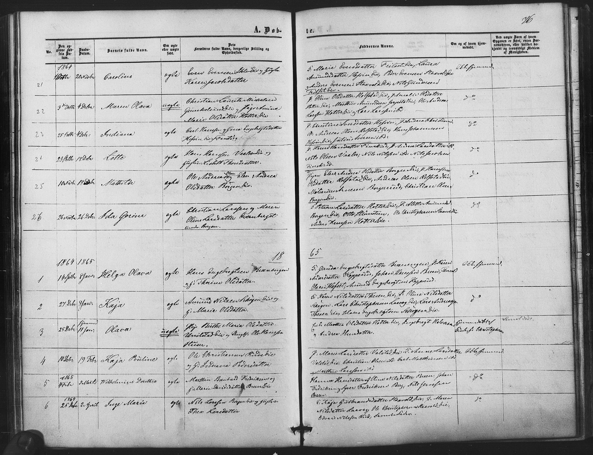 Nes prestekontor Kirkebøker, SAO/A-10410/F/Fb/L0001: Parish register (official) no. II 1, 1859-1882, p. 76
