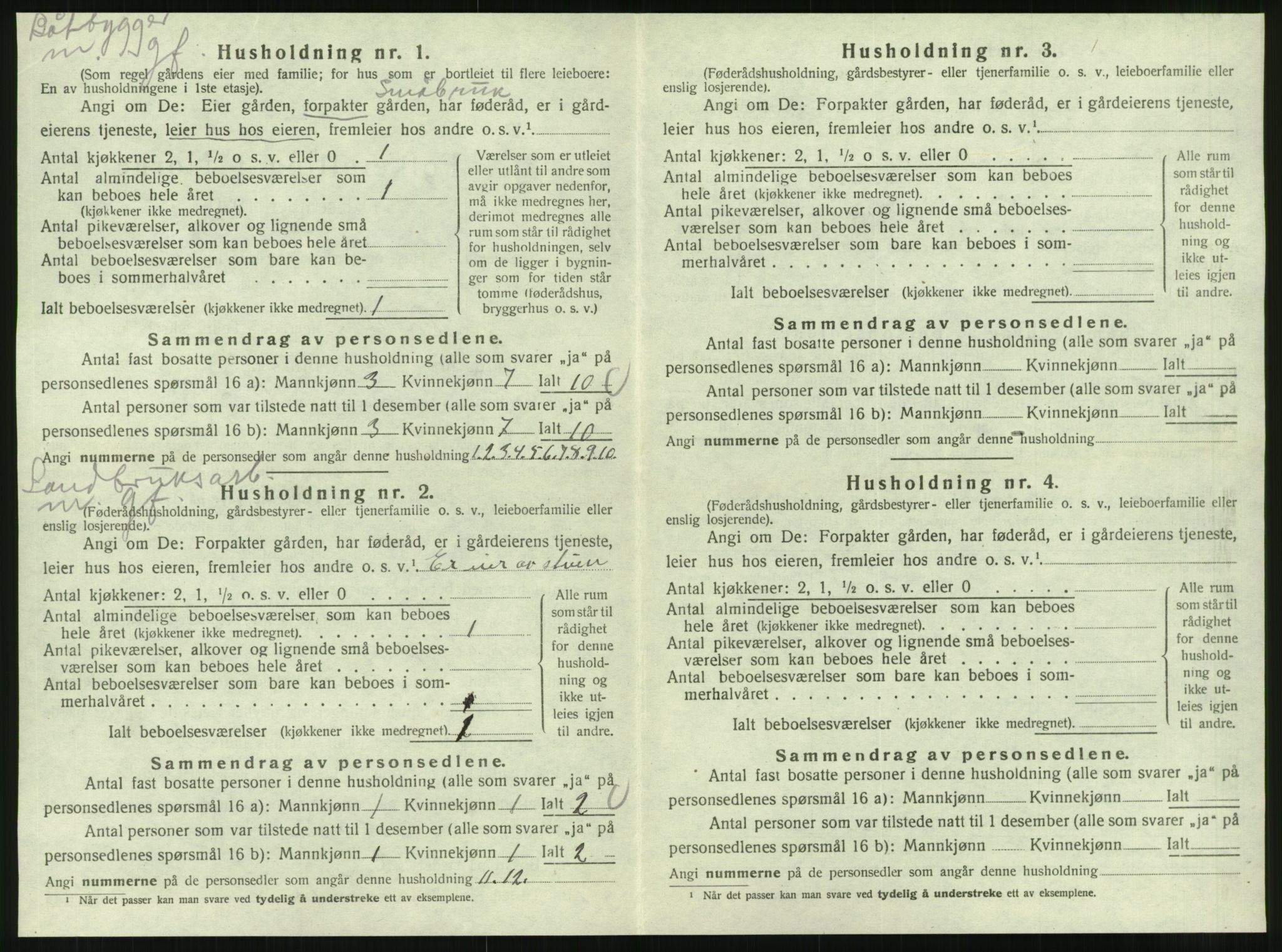 SAT, 1920 census for Korgen, 1920, p. 359