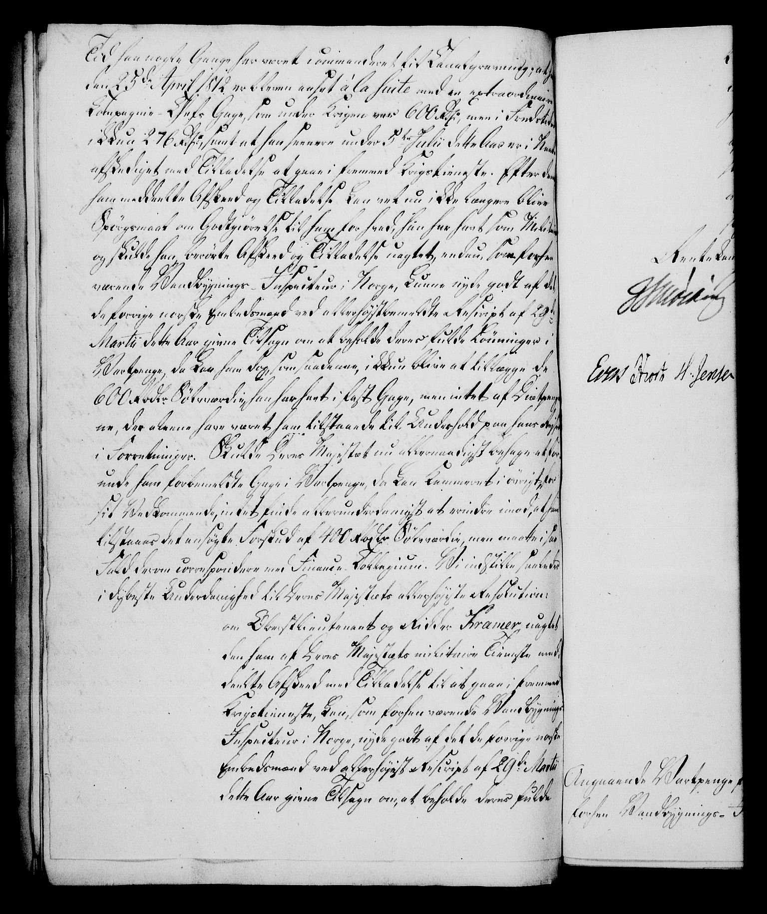 Rentekammeret, Kammerkanselliet, RA/EA-3111/G/Gf/Gfa/L0095: Norsk relasjons- og resolusjonsprotokoll (merket RK 52.95), 1813-1814, p. 655