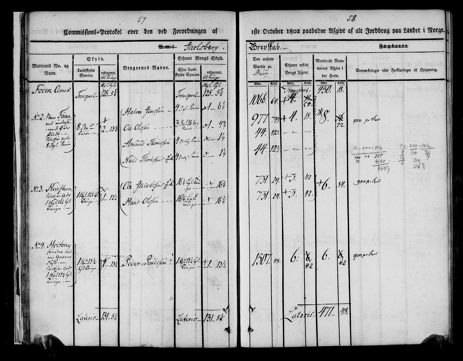 Rentekammeret inntil 1814, Realistisk ordnet avdeling, AV/RA-EA-4070/N/Ne/Nea/L0175: Jarlsberg grevskap. Kommisjonsprotokoll for grevskapets søndre distrikt - Ramnes, Sem, Stokke, Borre, Andebu og Nøtterøy prestegjeld, 1803, p. 30