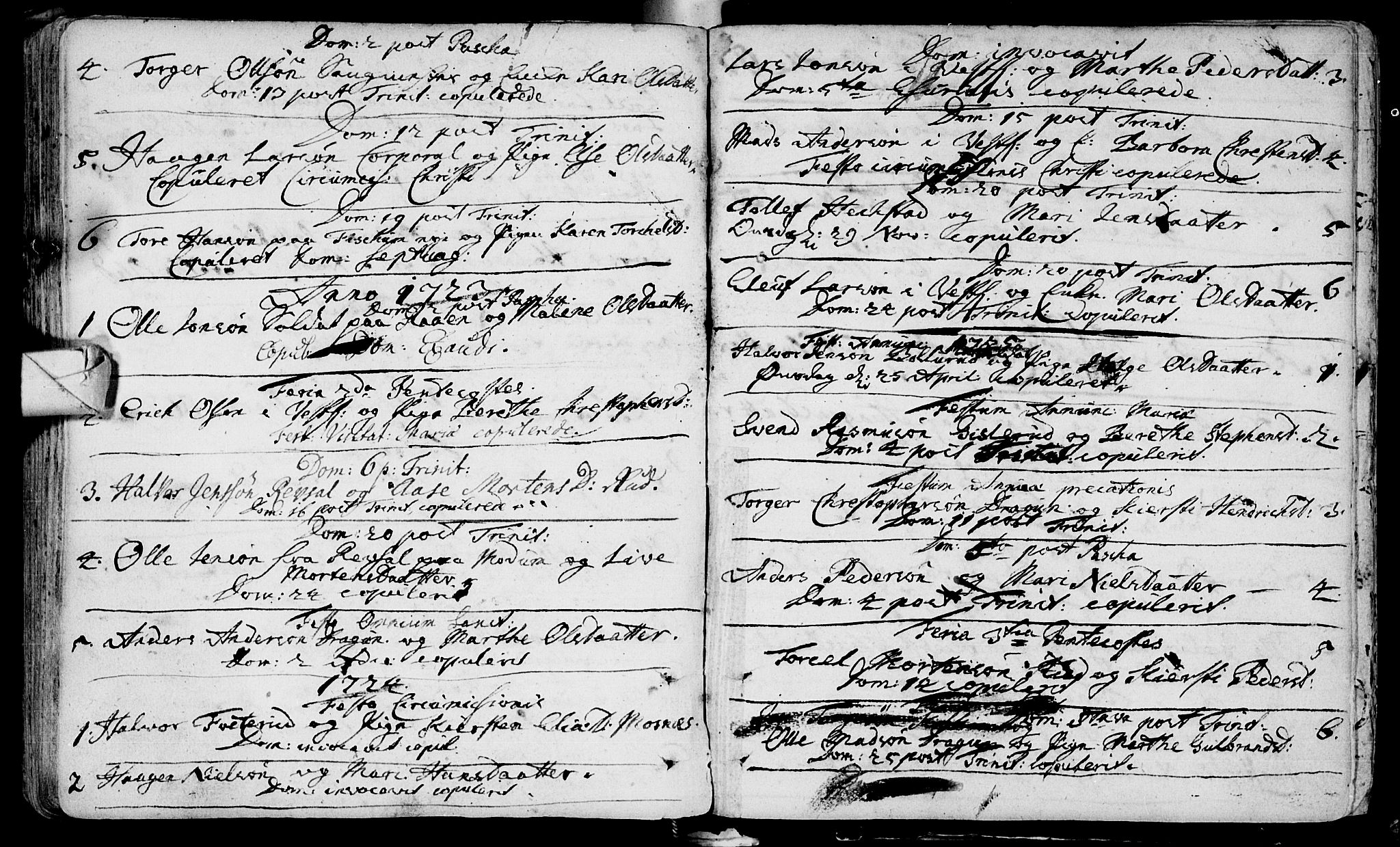 Eiker kirkebøker, SAKO/A-4/F/Fa/L0005: Parish register (official) no. I 5 /2, 1721-1747