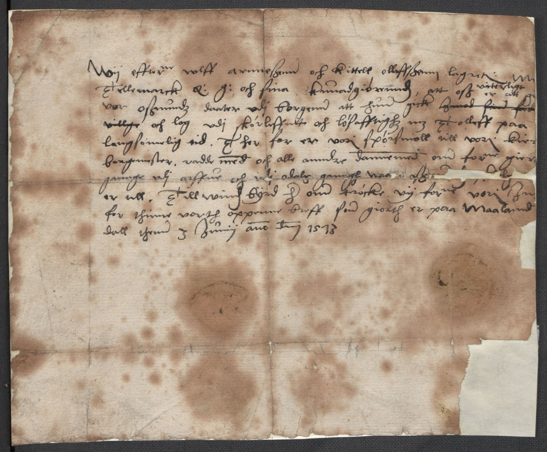 Riksarkivets diplomsamling, AV/RA-EA-5965/F02/L0076: Dokumenter, 1572-1573, p. 47