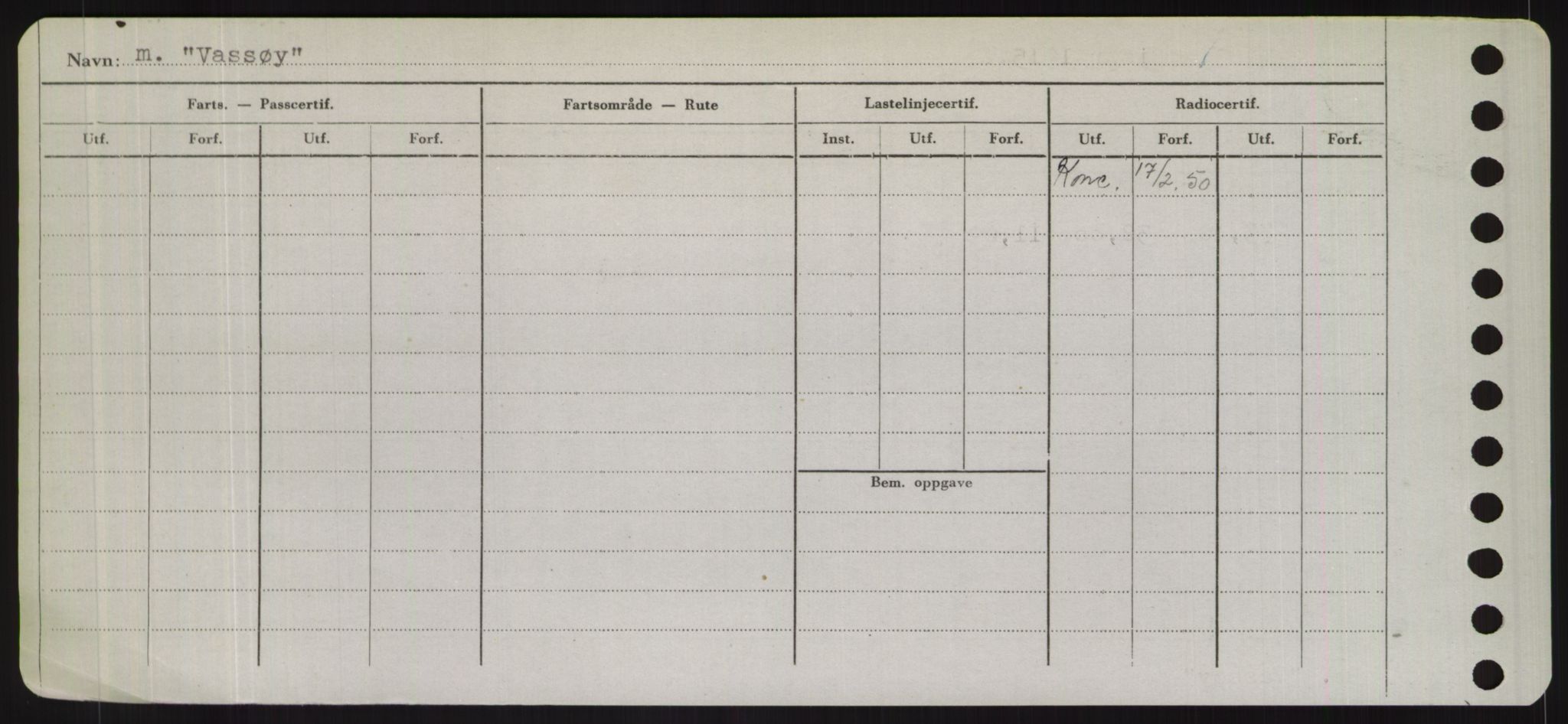 Sjøfartsdirektoratet med forløpere, Skipsmålingen, AV/RA-S-1627/H/Hd/L0040: Fartøy, U-Ve, p. 412