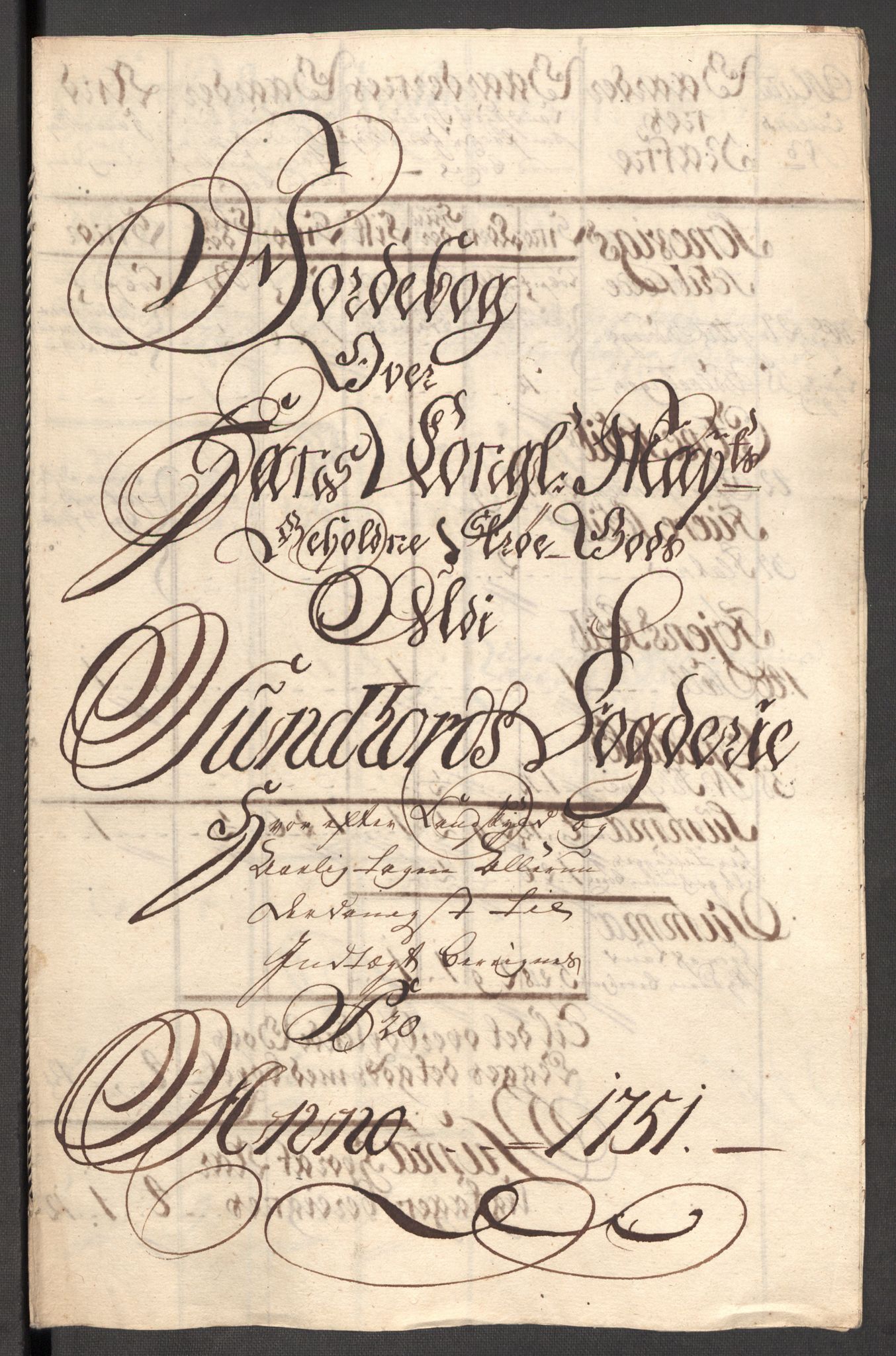 Rentekammeret inntil 1814, Reviderte regnskaper, Fogderegnskap, RA/EA-4092/R48/L3056: Fogderegnskap Sunnhordland og Hardanger, 1751, p. 171