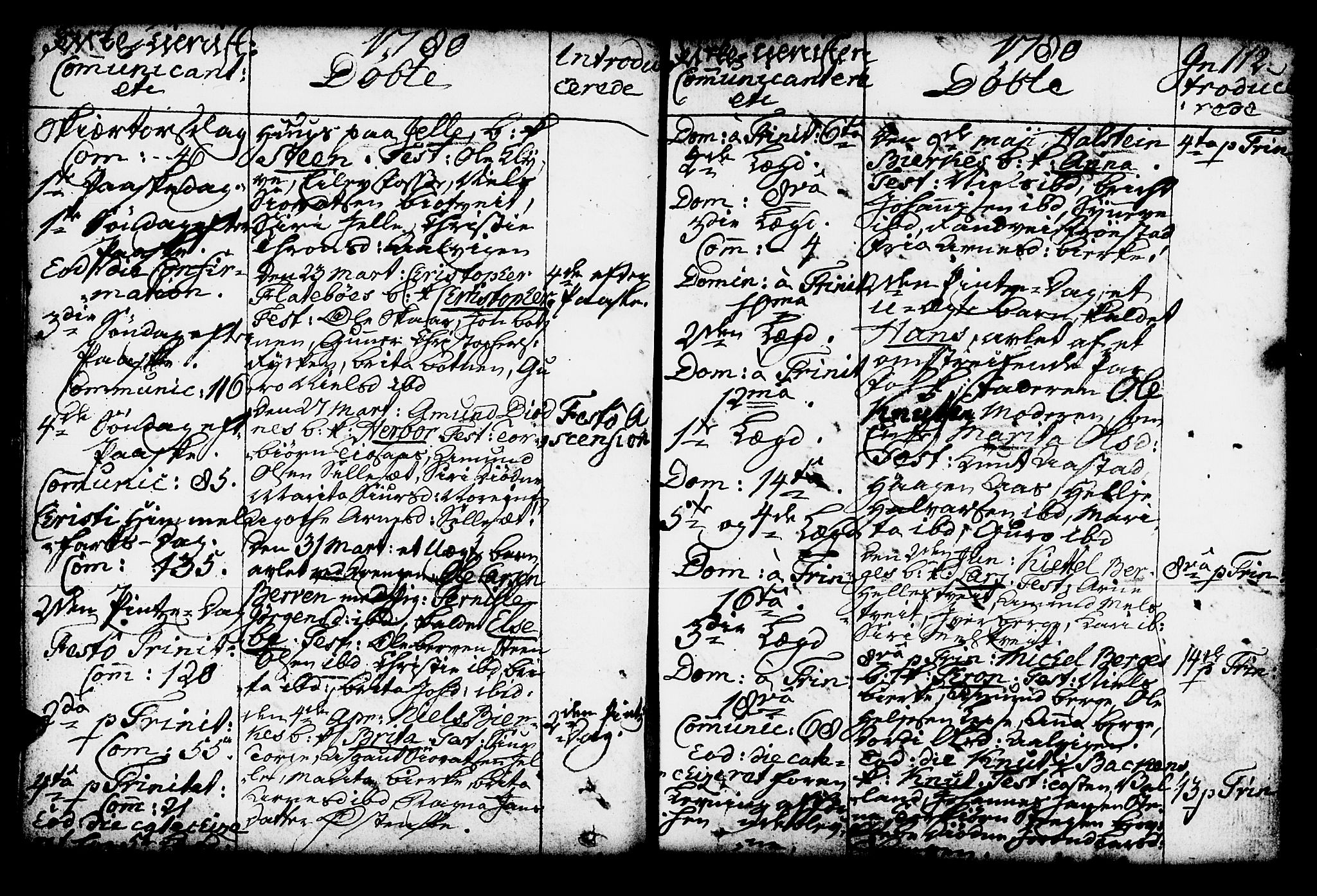 Kvam sokneprestembete, AV/SAB-A-76201/H/Haa: Parish register (official) no. A 4, 1743-1795, p. 112