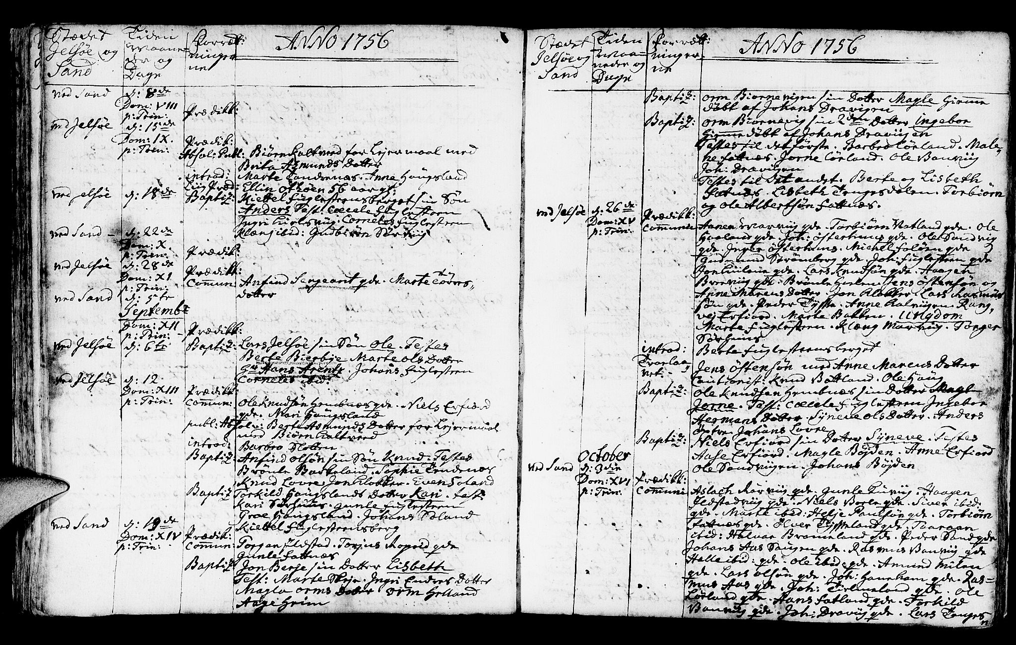 Jelsa sokneprestkontor, AV/SAST-A-101842/01/IV: Parish register (official) no. A 2, 1753-1767