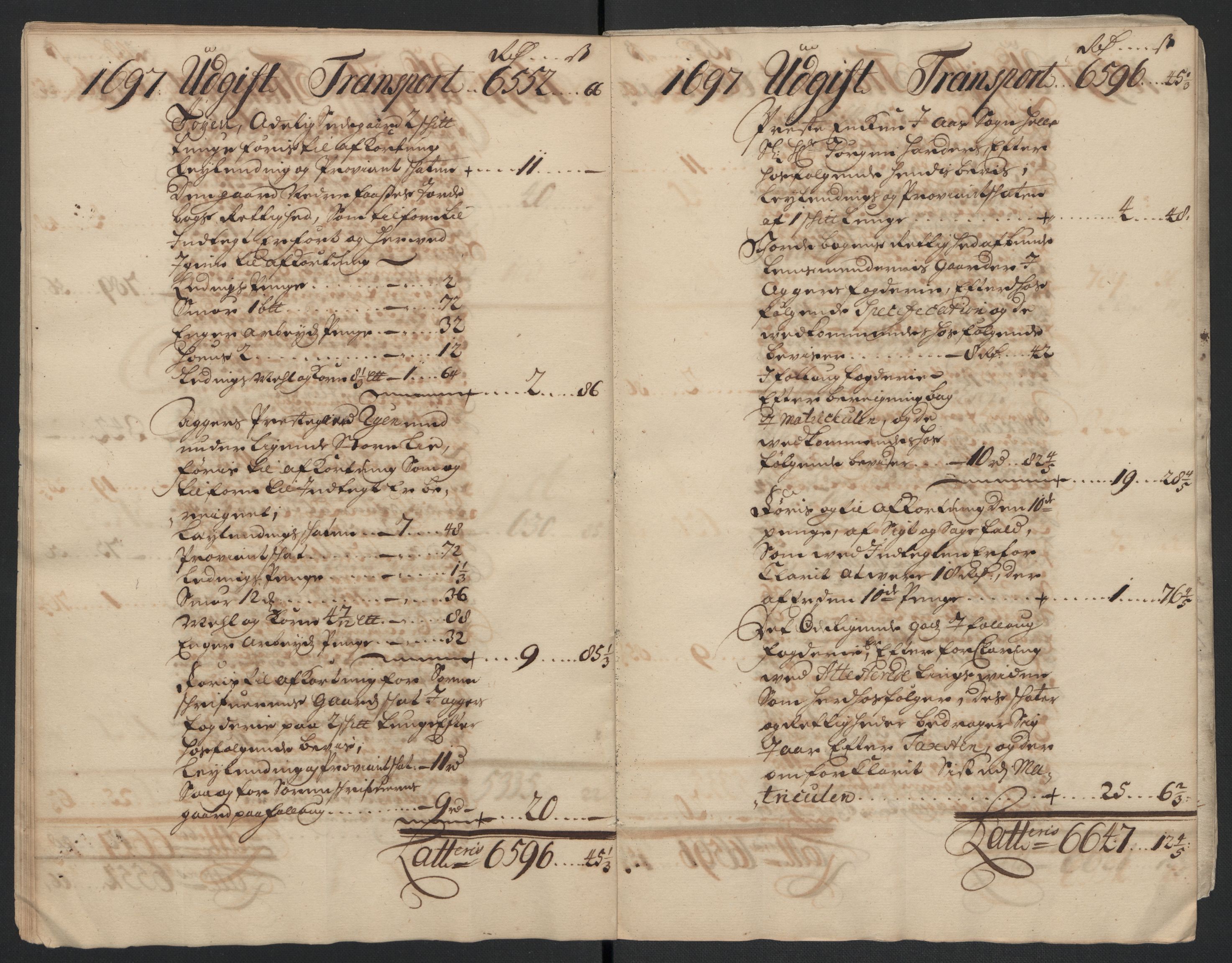 Rentekammeret inntil 1814, Reviderte regnskaper, Fogderegnskap, AV/RA-EA-4092/R10/L0440: Fogderegnskap Aker og Follo, 1696-1697, p. 250