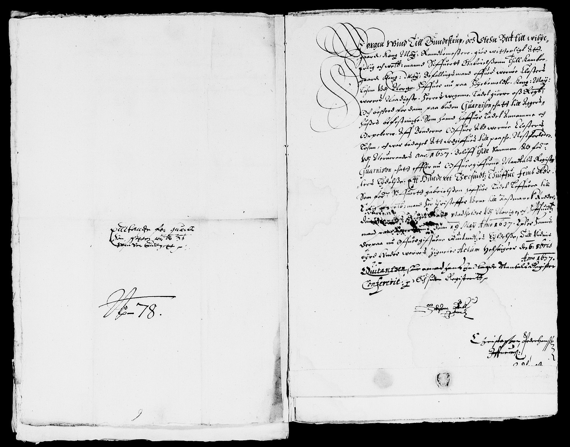 Rentekammeret inntil 1814, Reviderte regnskaper, Lensregnskaper, AV/RA-EA-5023/R/Rb/Rbg/L0009: Verne kloster len, 1618-1654