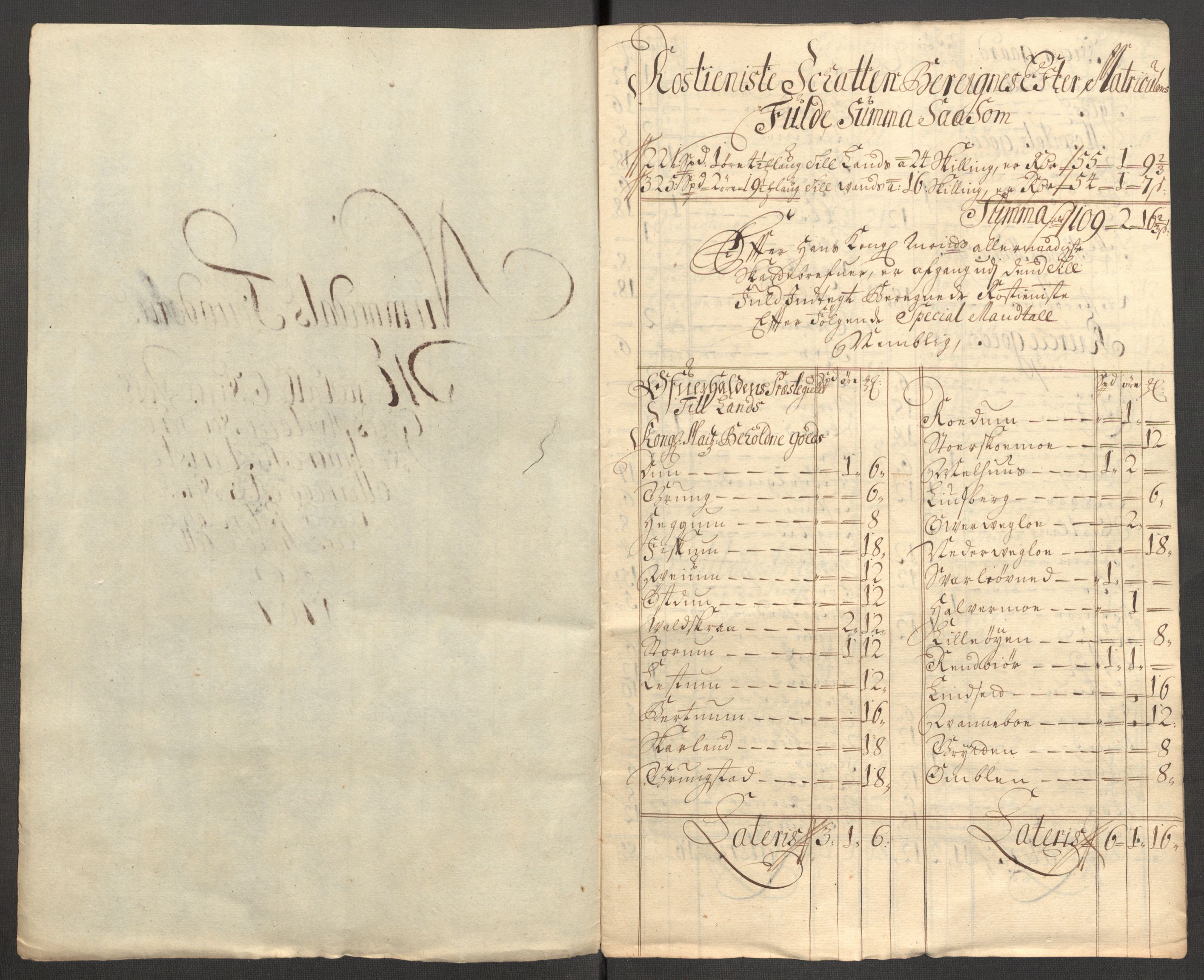 Rentekammeret inntil 1814, Reviderte regnskaper, Fogderegnskap, RA/EA-4092/R64/L4430: Fogderegnskap Namdal, 1707-1708, p. 210