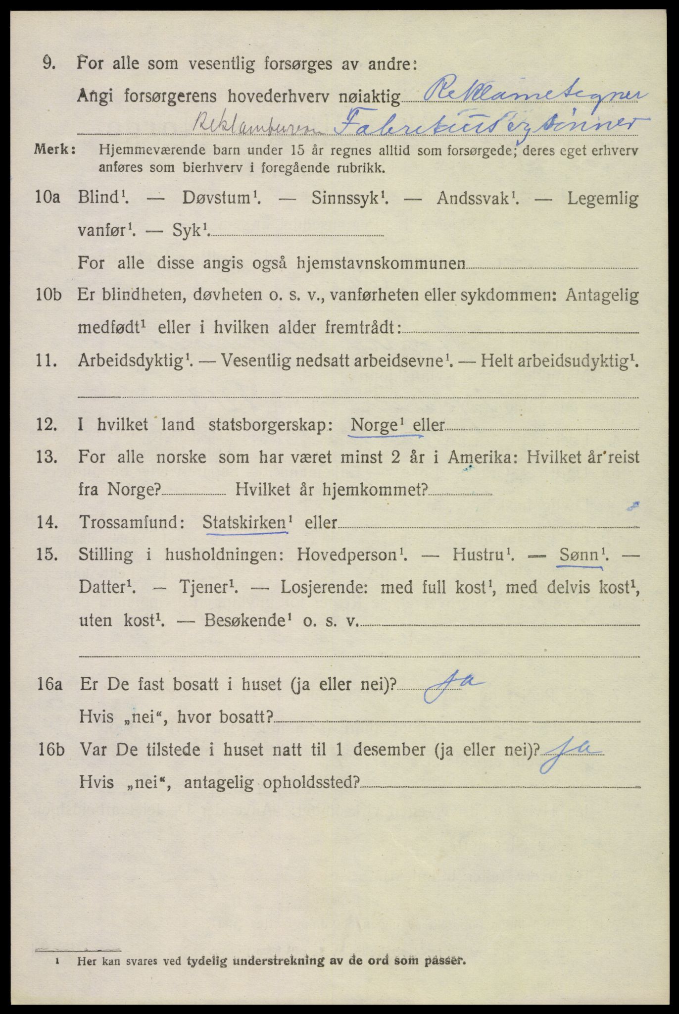 SAKO, 1920 census for Gjerpen, 1920, p. 17827
