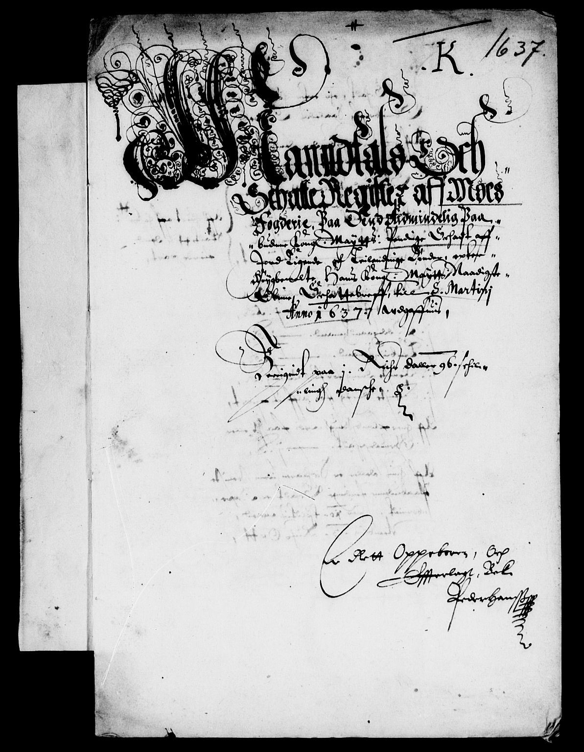 Rentekammeret inntil 1814, Reviderte regnskaper, Lensregnskaper, RA/EA-5023/R/Rb/Rba/L0134: Akershus len, 1637