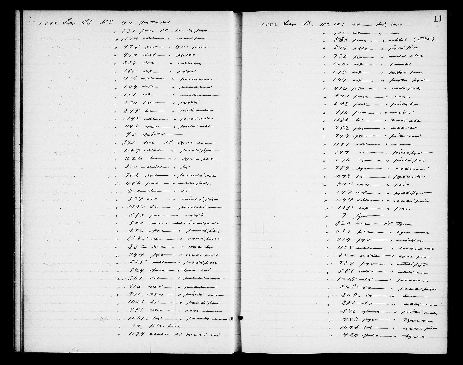 Oslo byfogd avd. I, AV/SAO-A-10220/L/Lb/Lba/L0005: Notarialprotokoll, rekke I, 1885-1888, p. 10b-11a
