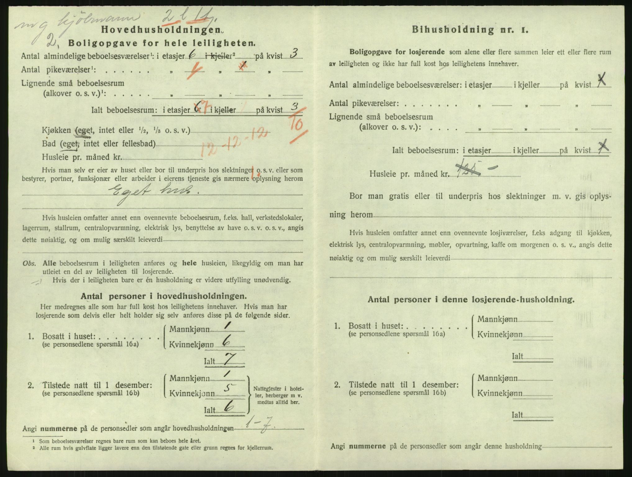 SAK, 1920 census for Grimstad, 1920, p. 1660