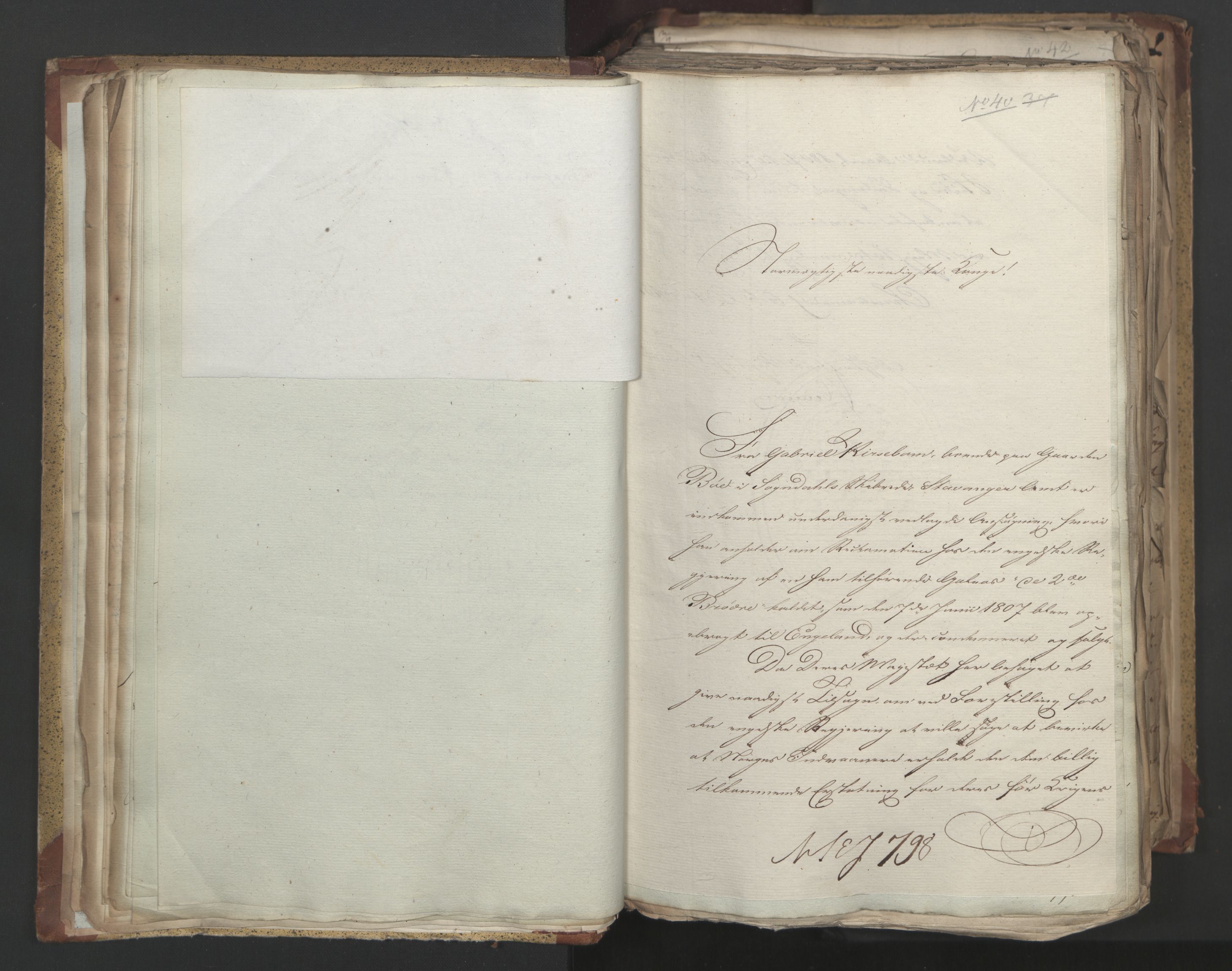 Statsrådsavdelingen i Stockholm, AV/RA-S-1003/D/Da/L0004: Regjeringsinnstillinger nr. 788-999, 1815, p. 29