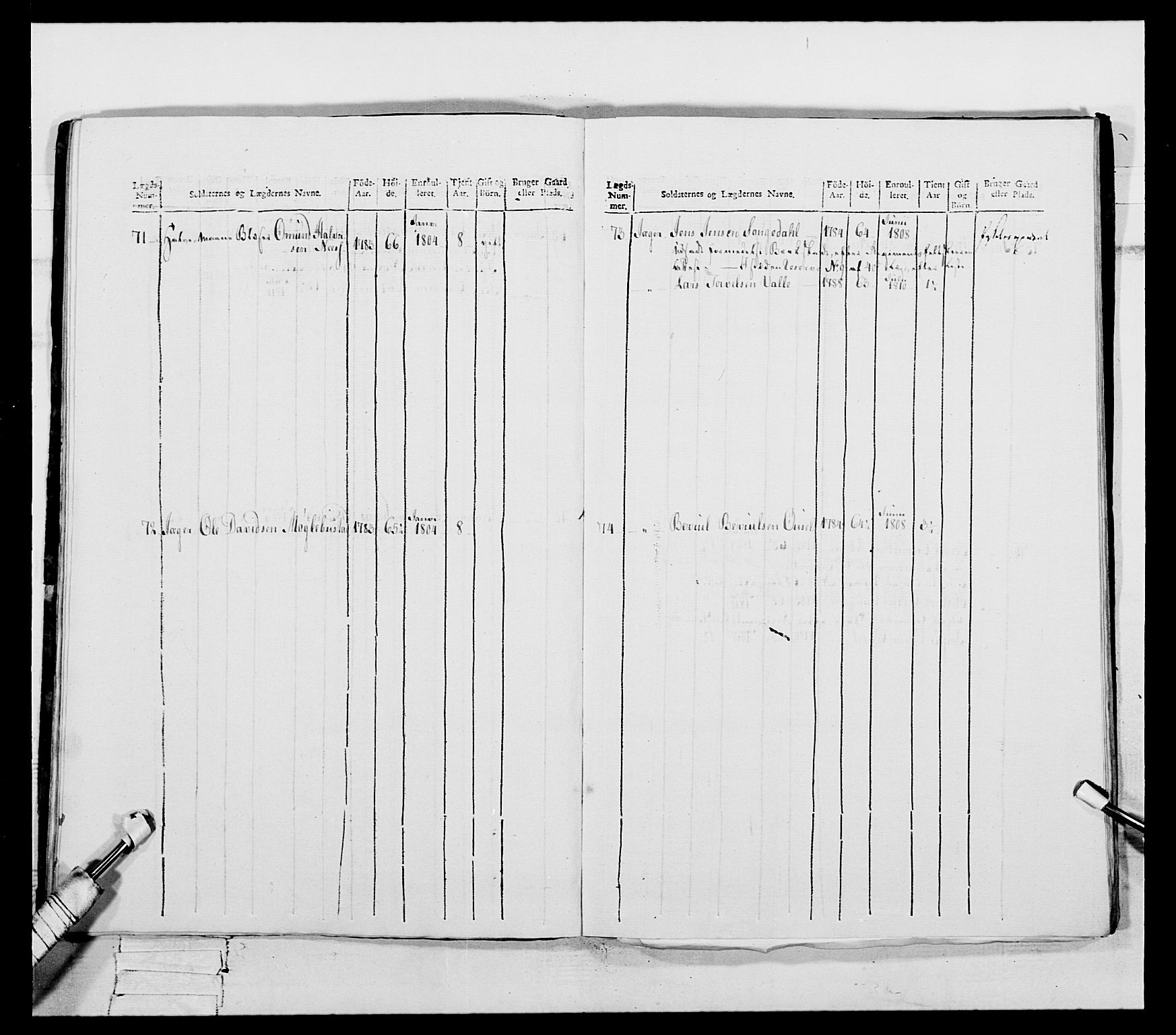 Generalitets- og kommissariatskollegiet, Det kongelige norske kommissariatskollegium, AV/RA-EA-5420/E/Eh/L0112: Vesterlenske nasjonale infanteriregiment, 1812, p. 486