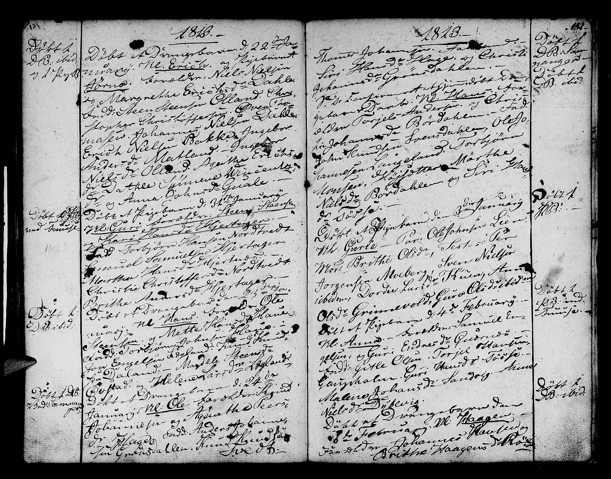 Os sokneprestembete, AV/SAB-A-99929: Parish register (official) no. A 11, 1789-1815, p. 182