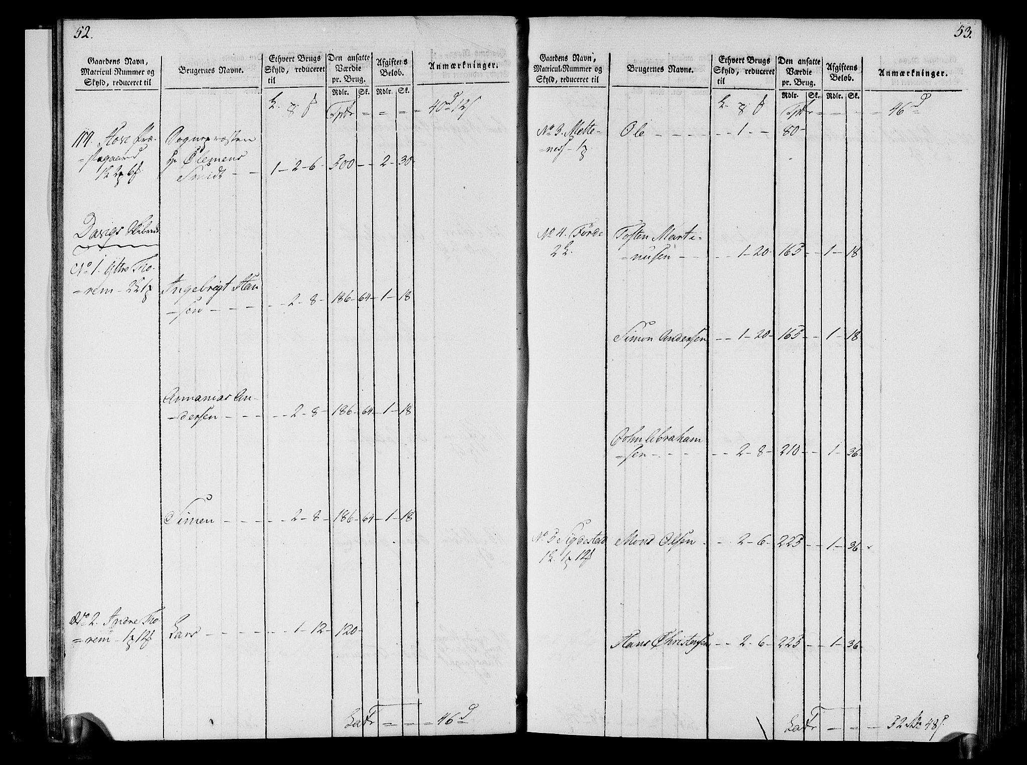 Rentekammeret inntil 1814, Realistisk ordnet avdeling, AV/RA-EA-4070/N/Ne/Nea/L0121: Sunn- og Nordfjord fogderi. Oppebørselsregister, 1803-1804, p. 29