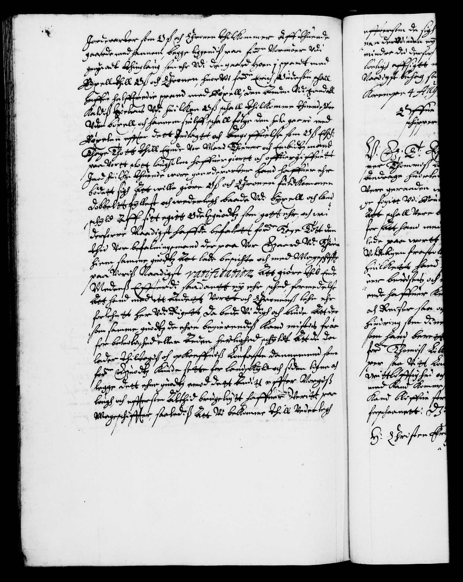 Danske Kanselli 1572-1799, AV/RA-EA-3023/F/Fc/Fca/Fcab/L0004: Norske tegnelser (mikrofilm), 1617-1627, p. 599b