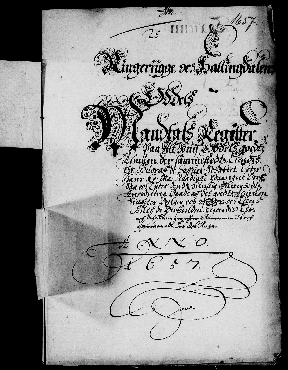 Rentekammeret inntil 1814, Reviderte regnskaper, Lensregnskaper, AV/RA-EA-5023/R/Rb/Rba/L0243: Akershus len, 1657-1658